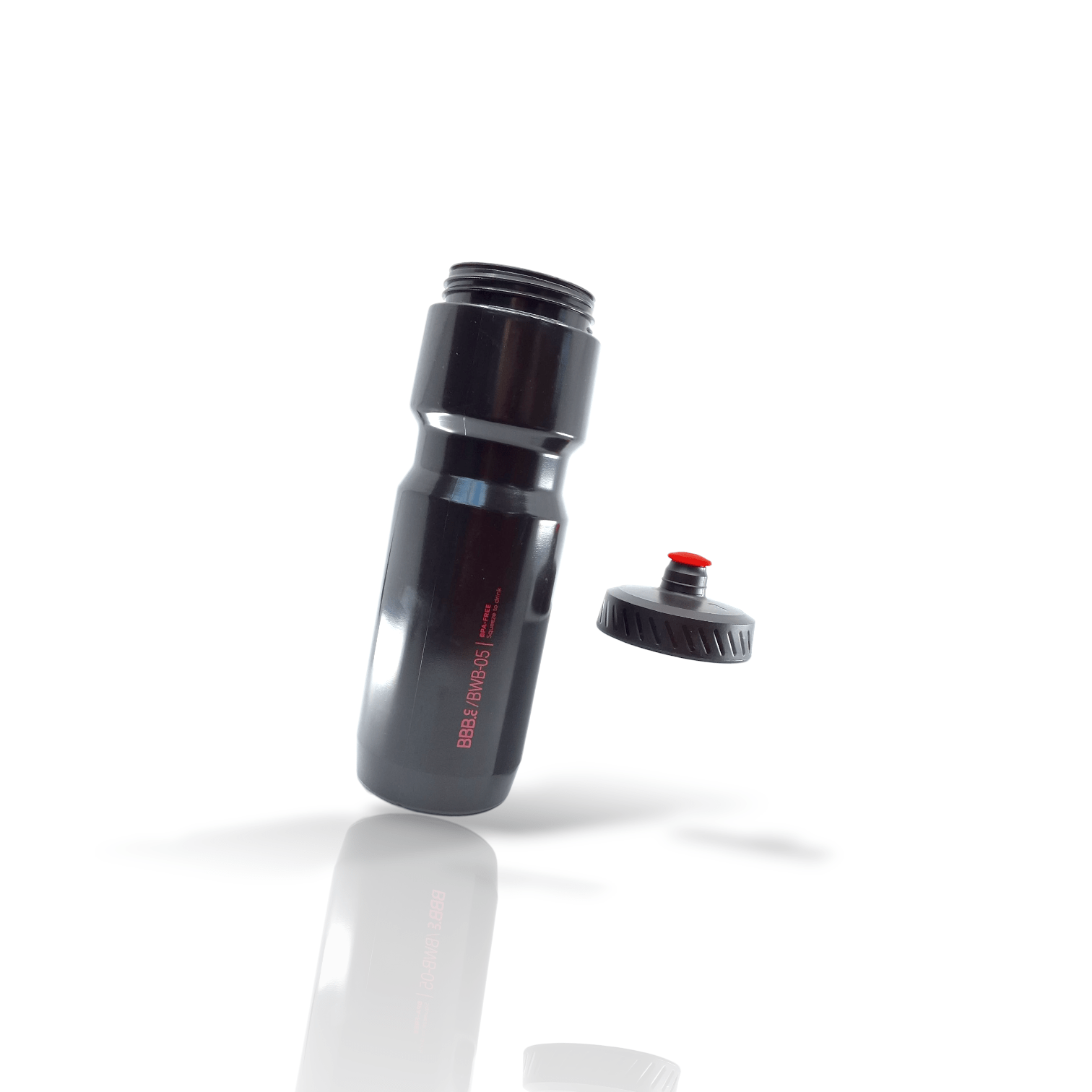 BBB BWB-05 - CompTank XL Water Bottle (750ml, Black & Red)