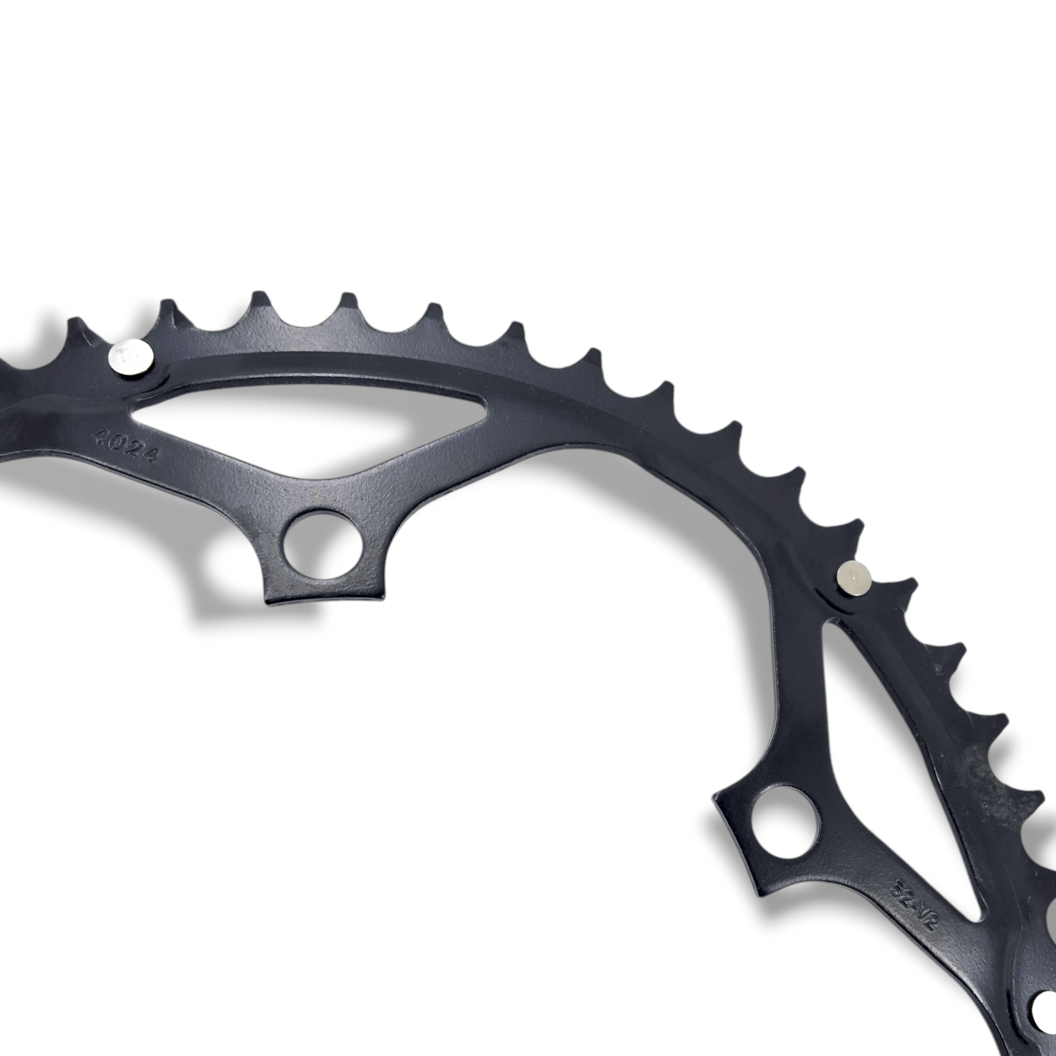 Truvativ Spare - Chain Ring Road 52T 130 Triple V2 Steel Matte Black (52-42-30): Black 52T