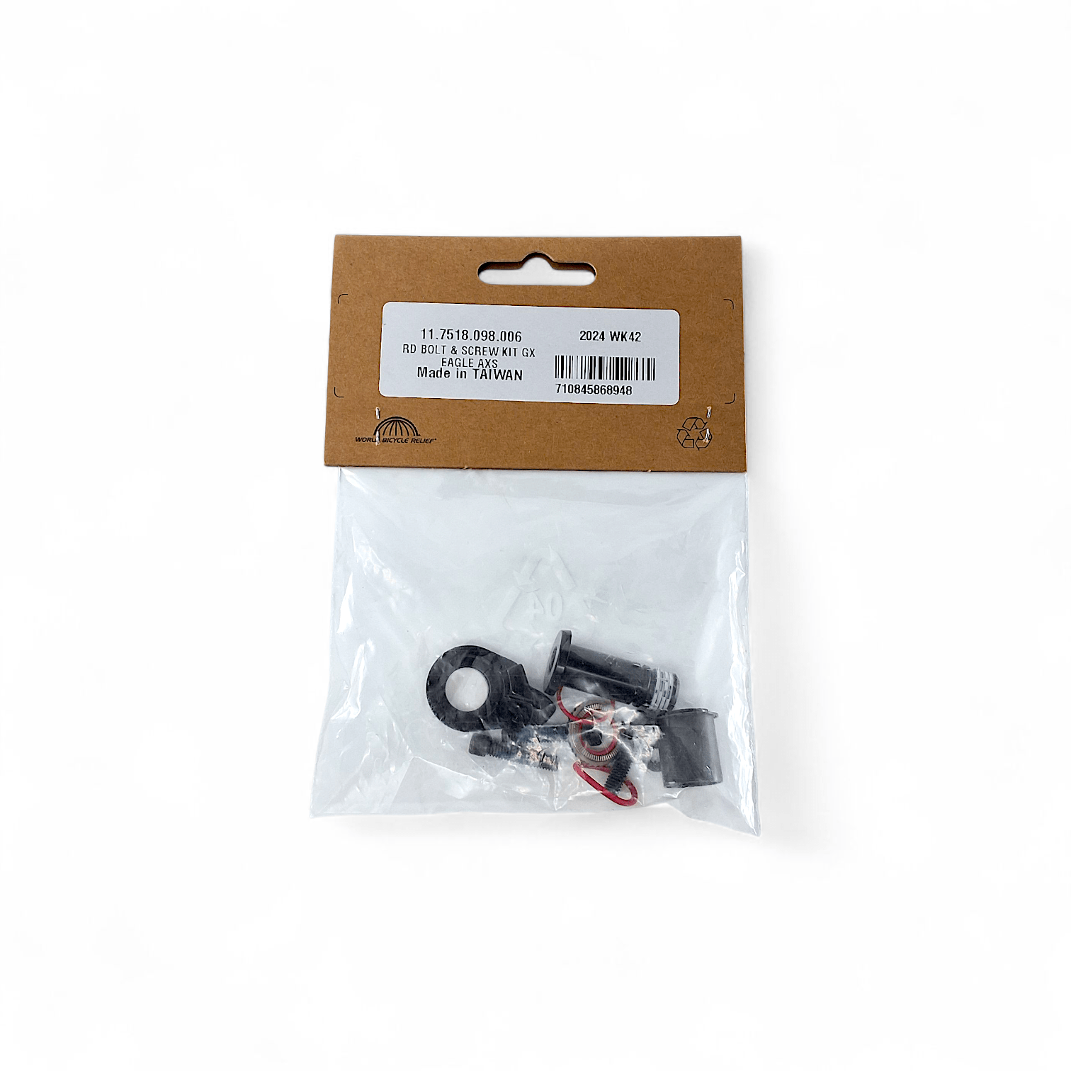 Sram Rear Derailleur Bolt And Screw Kit Gx Eagle Axs Includes B-Bolt/Washer And Limit Screws: Black