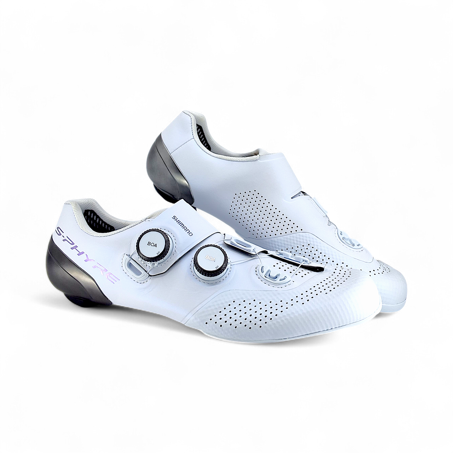 Shimano S-PHYRE RC9 (RC903) Shoes; White; Size 45.5