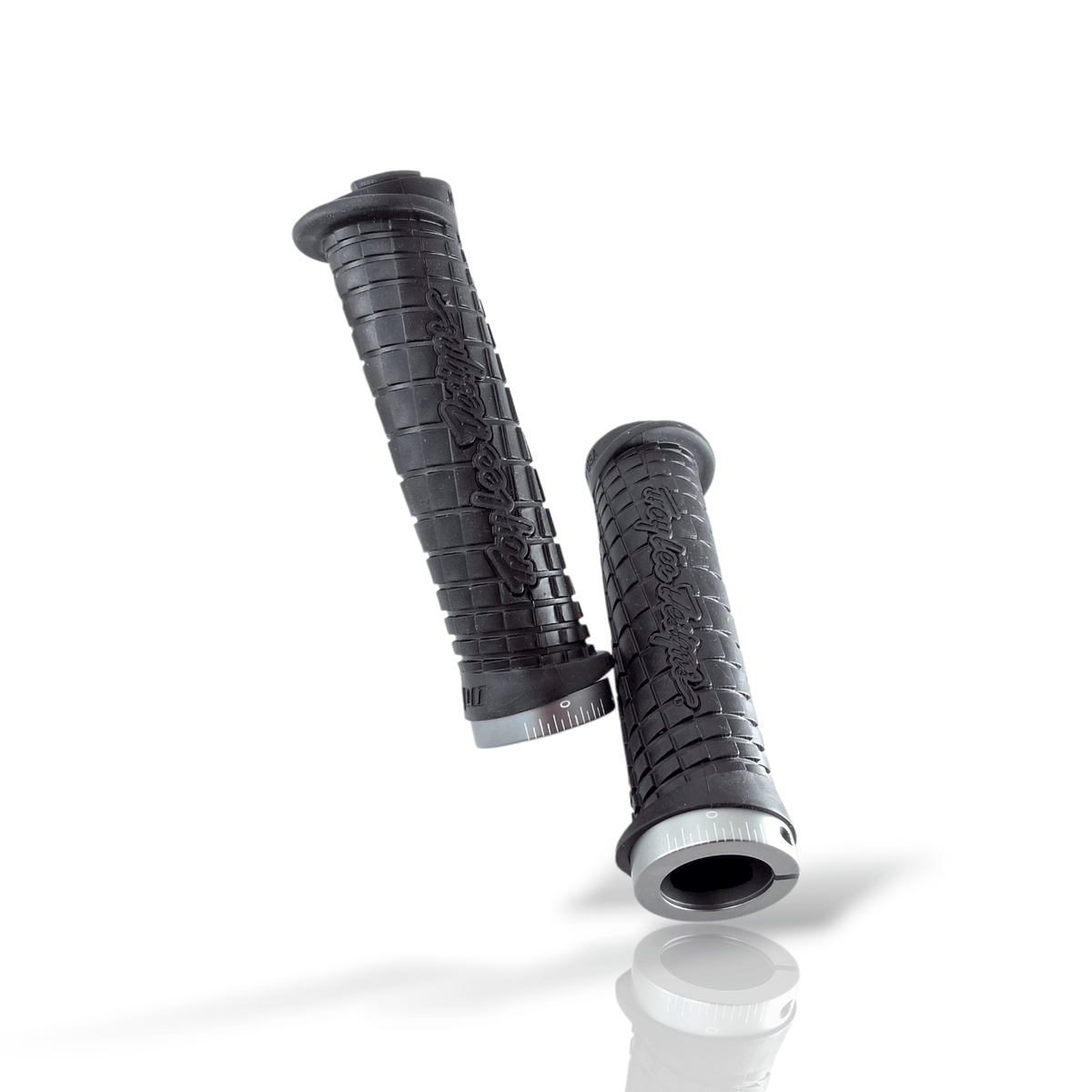 ODI Troy Lee Designs Lock On Grips 130mm - Black / Grey