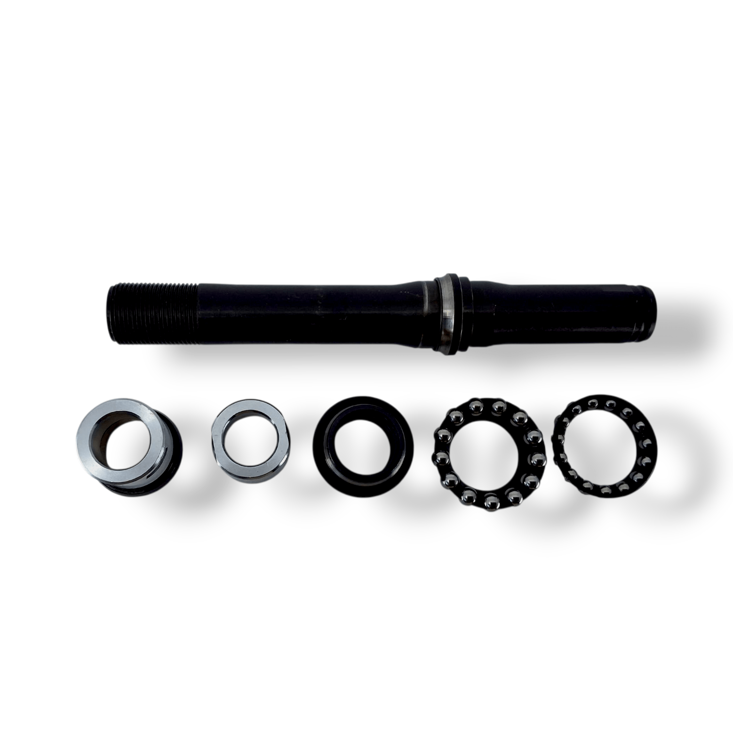 Shimano Spares FH-M7110-B complete hub axle; 148 mm