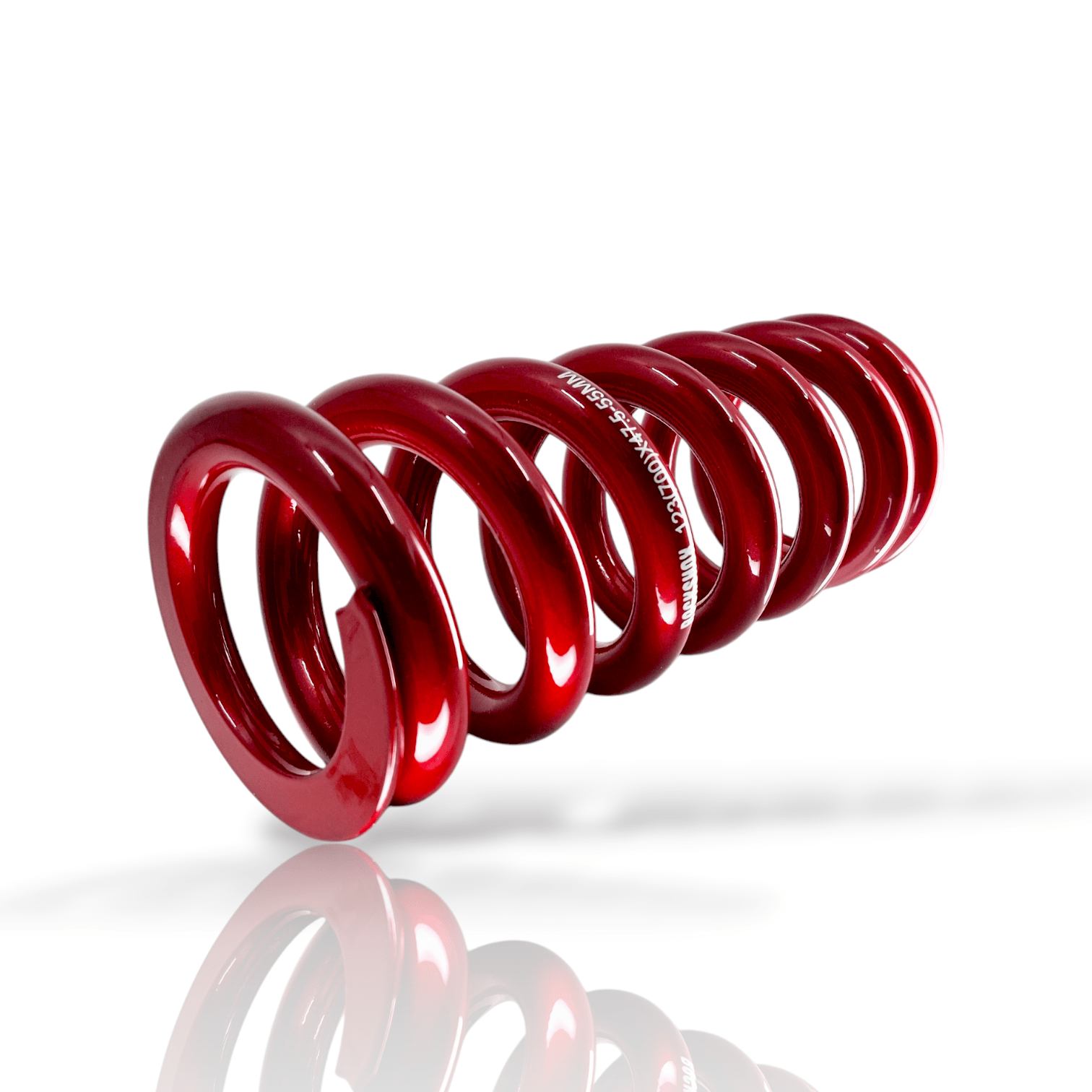 Rockshox Spring, Metric Coil, Electric Red, Length 134Mm, Spring Travel (47.5-55Mm):  700Lb