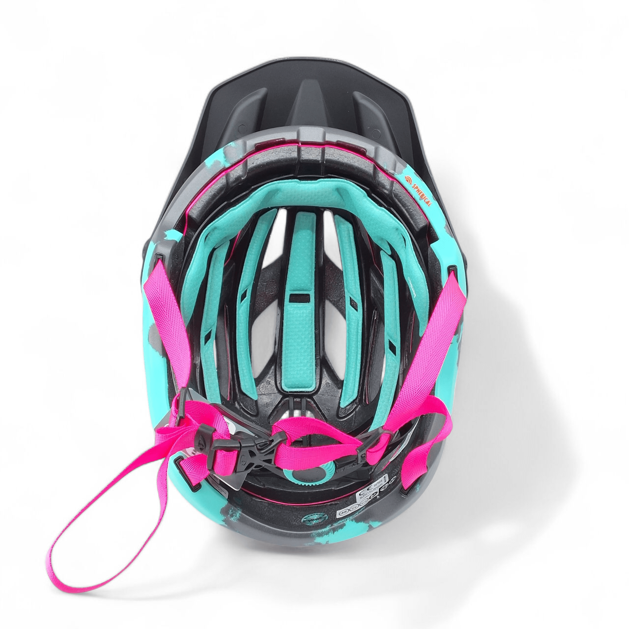 Giro Merit Spherical Woman'S Dirt Helmet 2022: Black Ice Dye M 55-59Cm