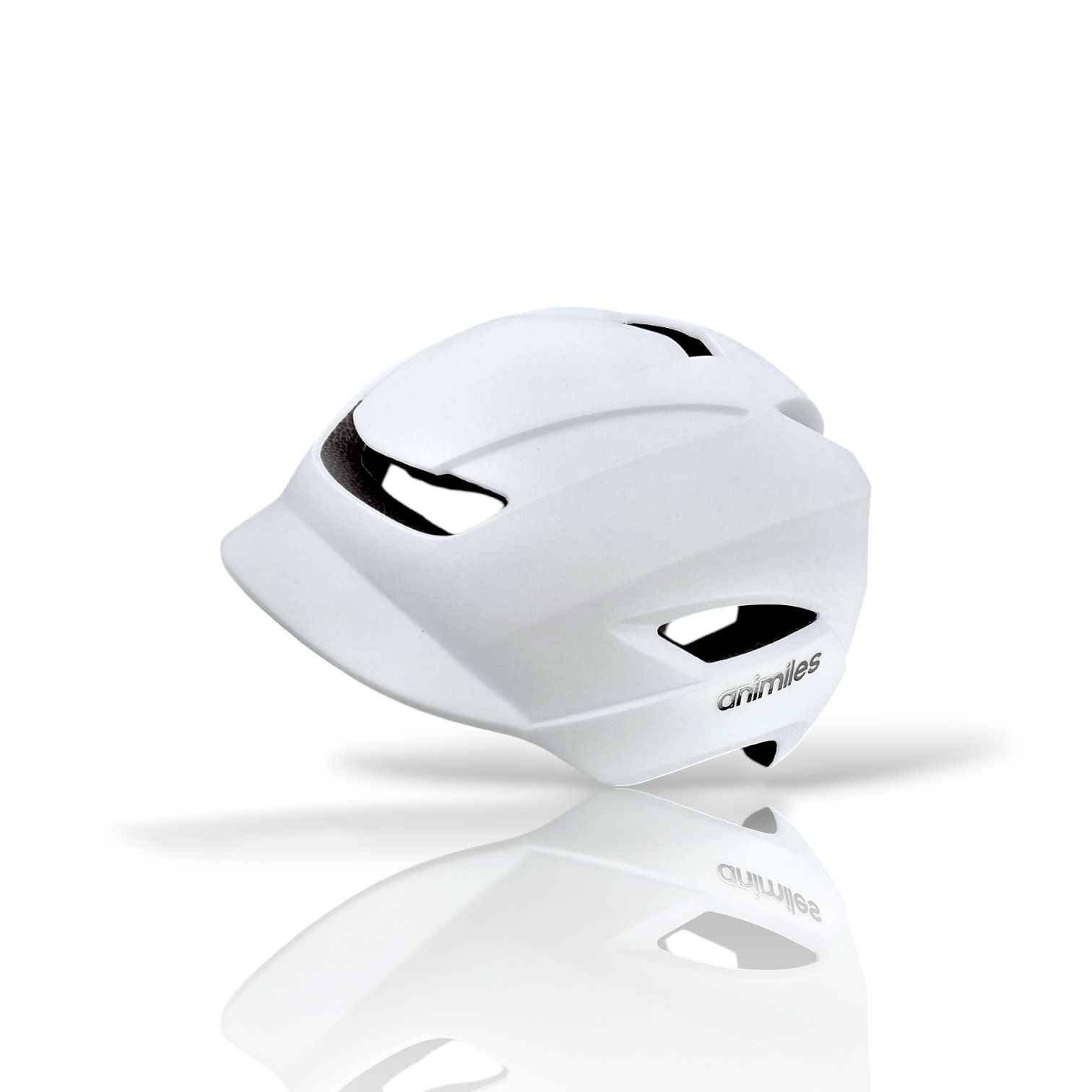 Animiles Adult Helmet - White L 57-61cm
