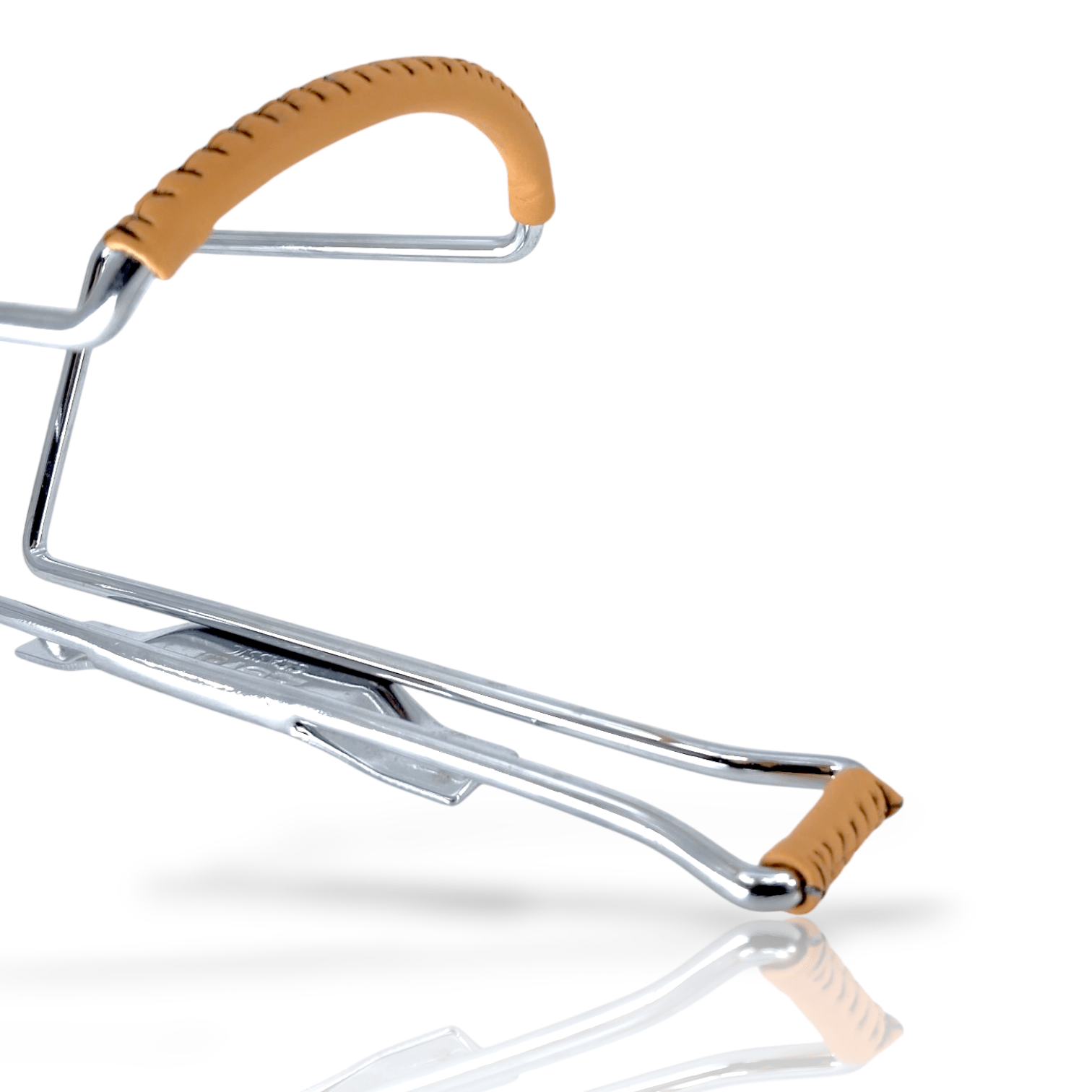 Zefal Vintage Cage Sil/Brown Leather