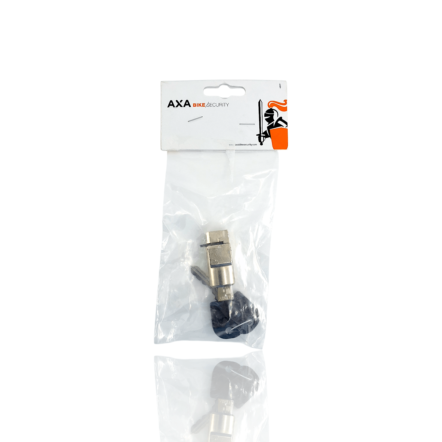 AXA Shimano 8020 Battery Pack Lock - Silver