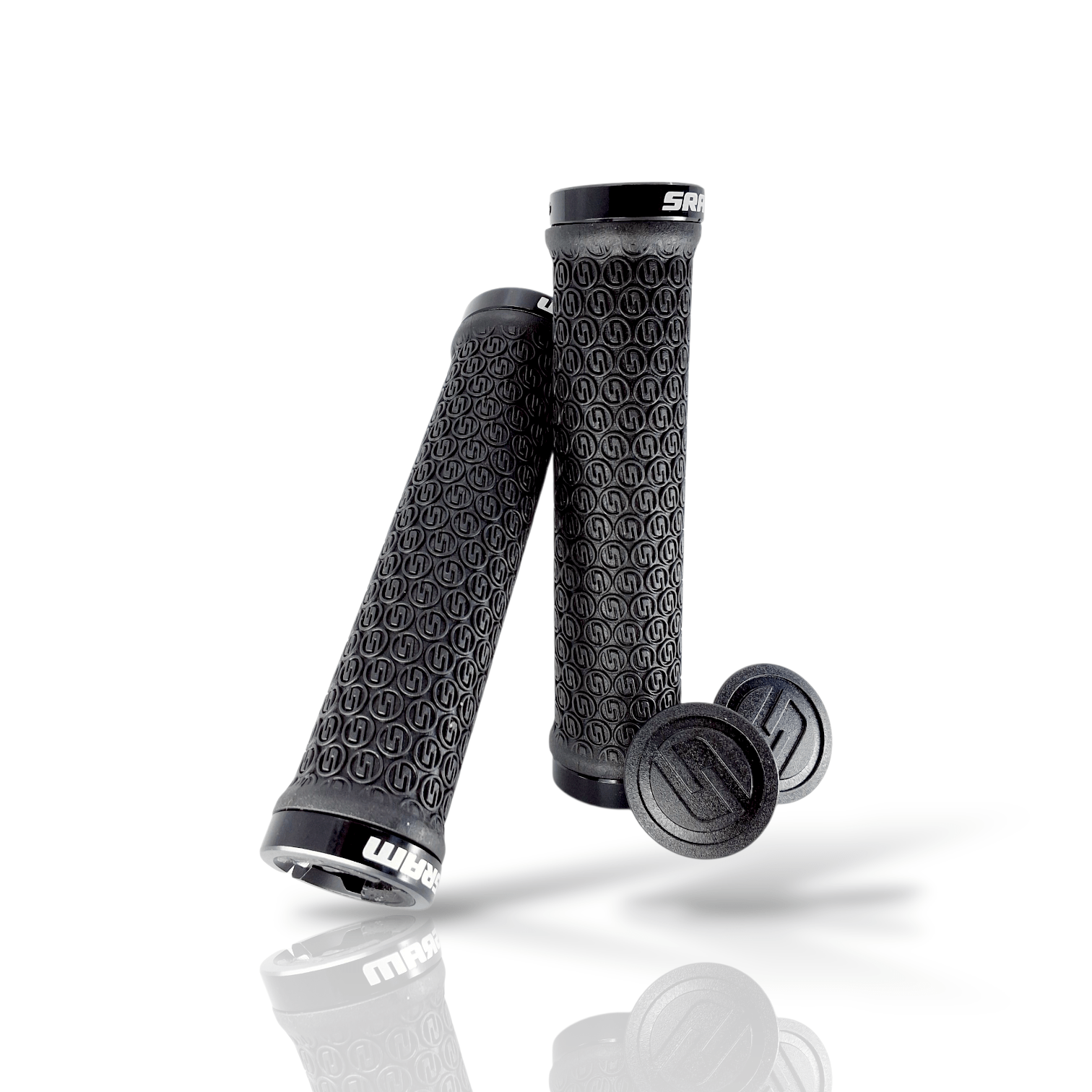 Sram Locking Grips W/ 2 Clamps & End Plugs