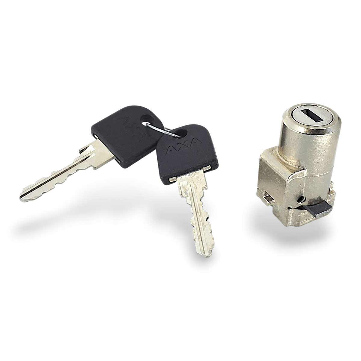 AXA Shimano 8020 Battery Pack Lock - Silver