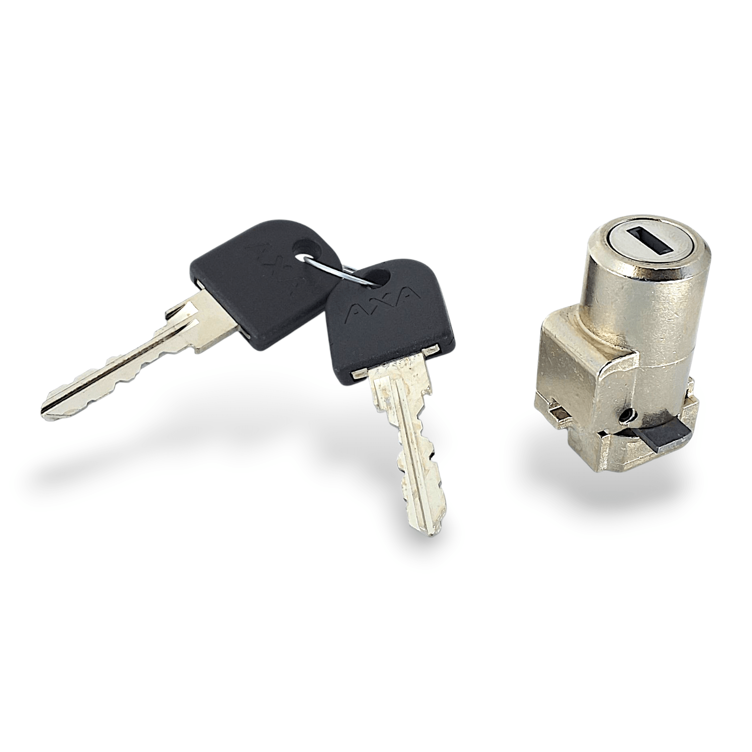 AXA Shimano 8020 Battery Pack Lock - Silver