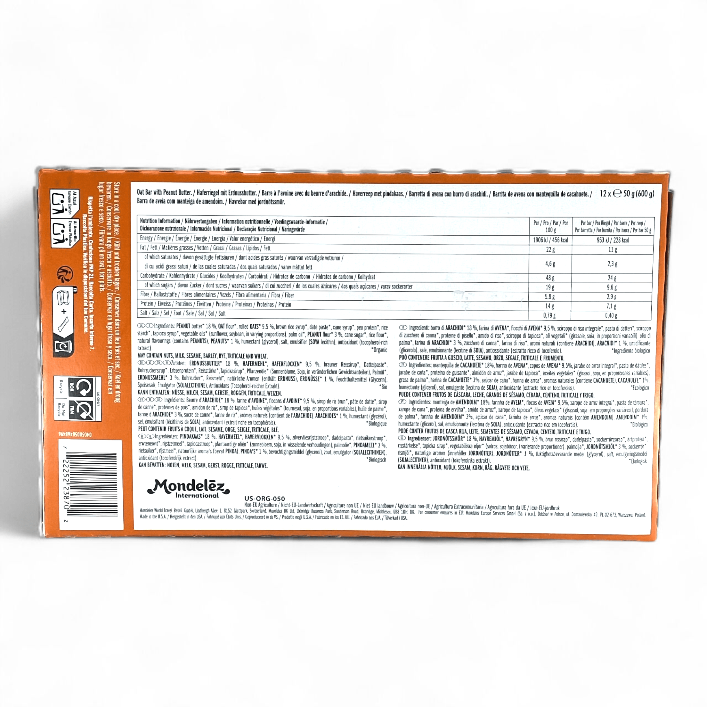 Clif Nut Butter Bar Peanut Butter 12 Pack