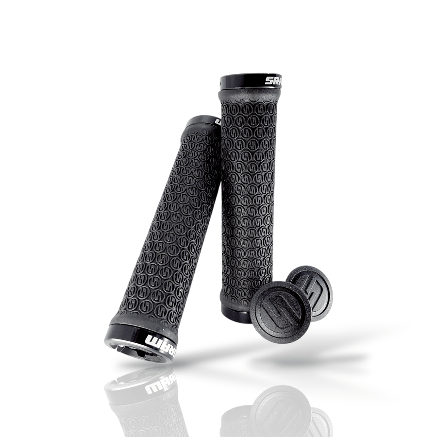 Sram Locking Grips W/ 2 Clamps & End Plugs