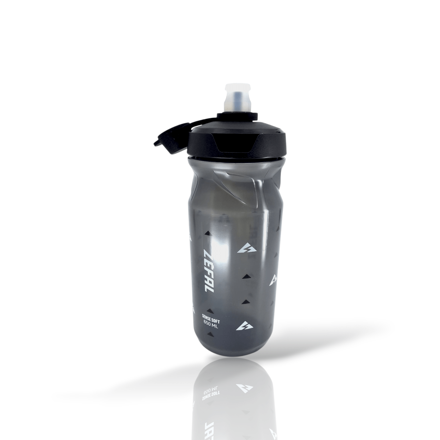 Zefal Sense Soft 65 No-Mud Bottle Smoked Black