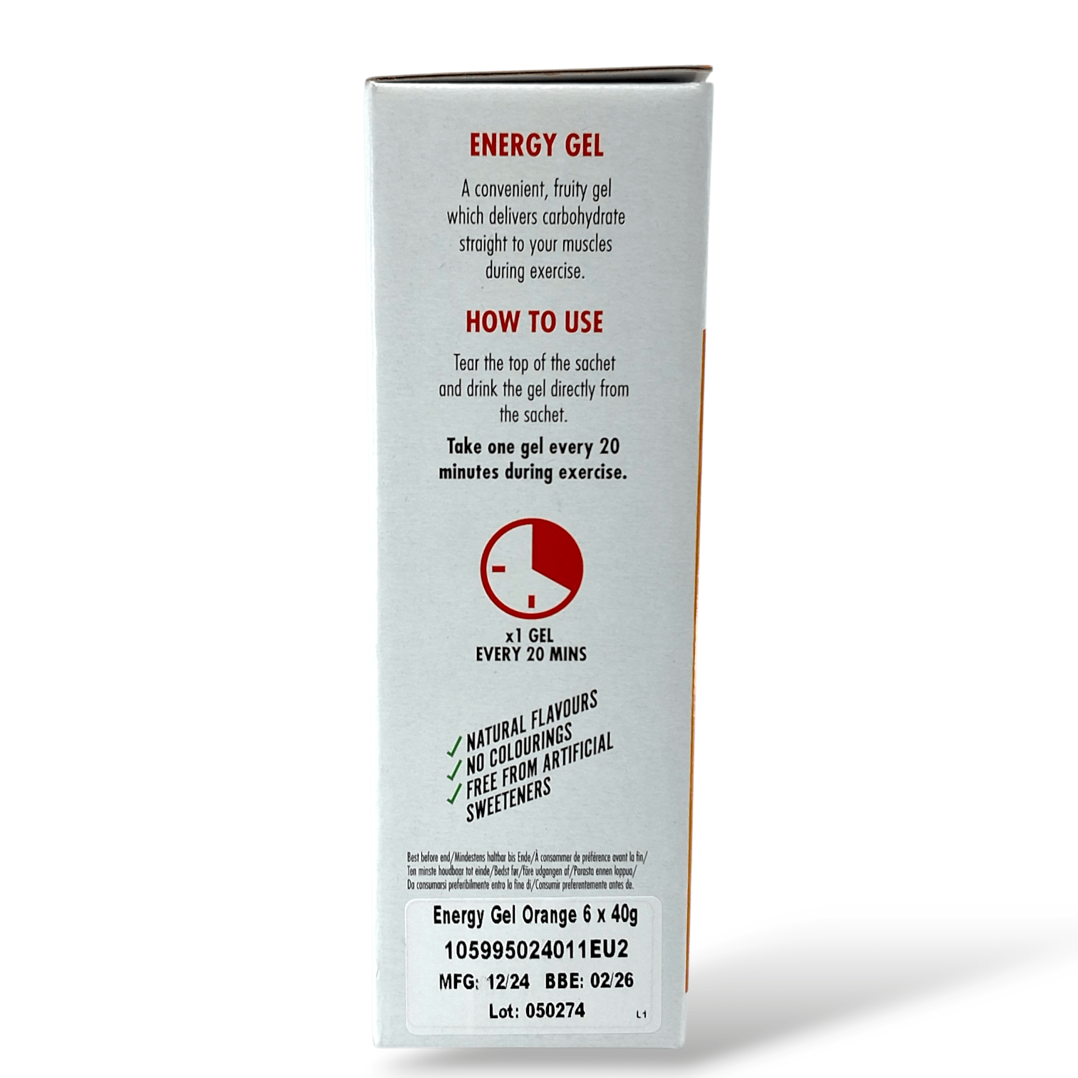 High5 High5 Energy Gel (40g, x6, Orange)
