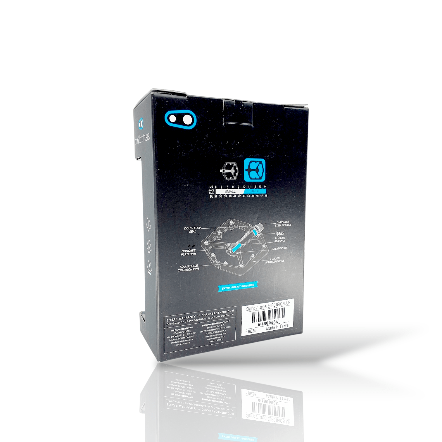 Crankbrothers Stamp 7 - Blue - Large