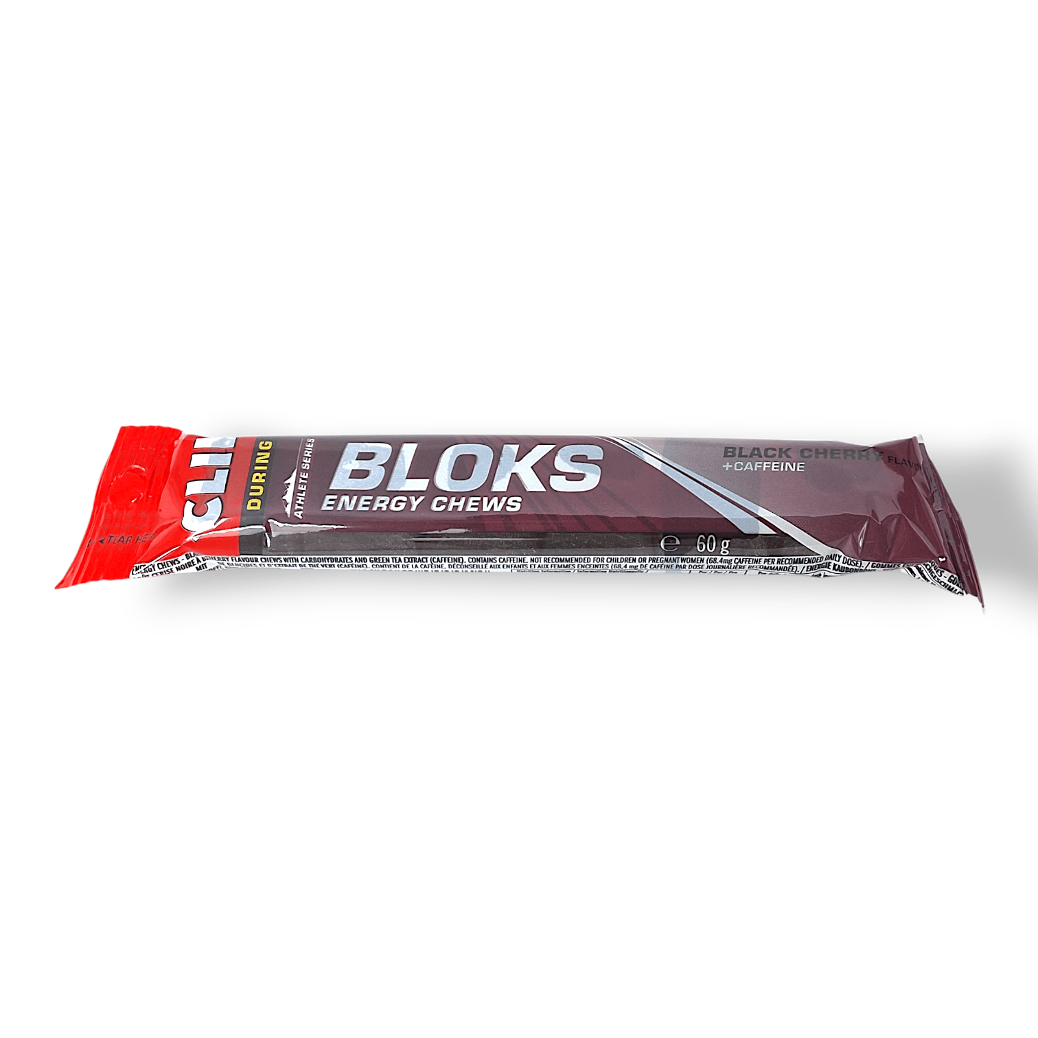 Clif Blok Energy Chews Black Cherry 18 Pack