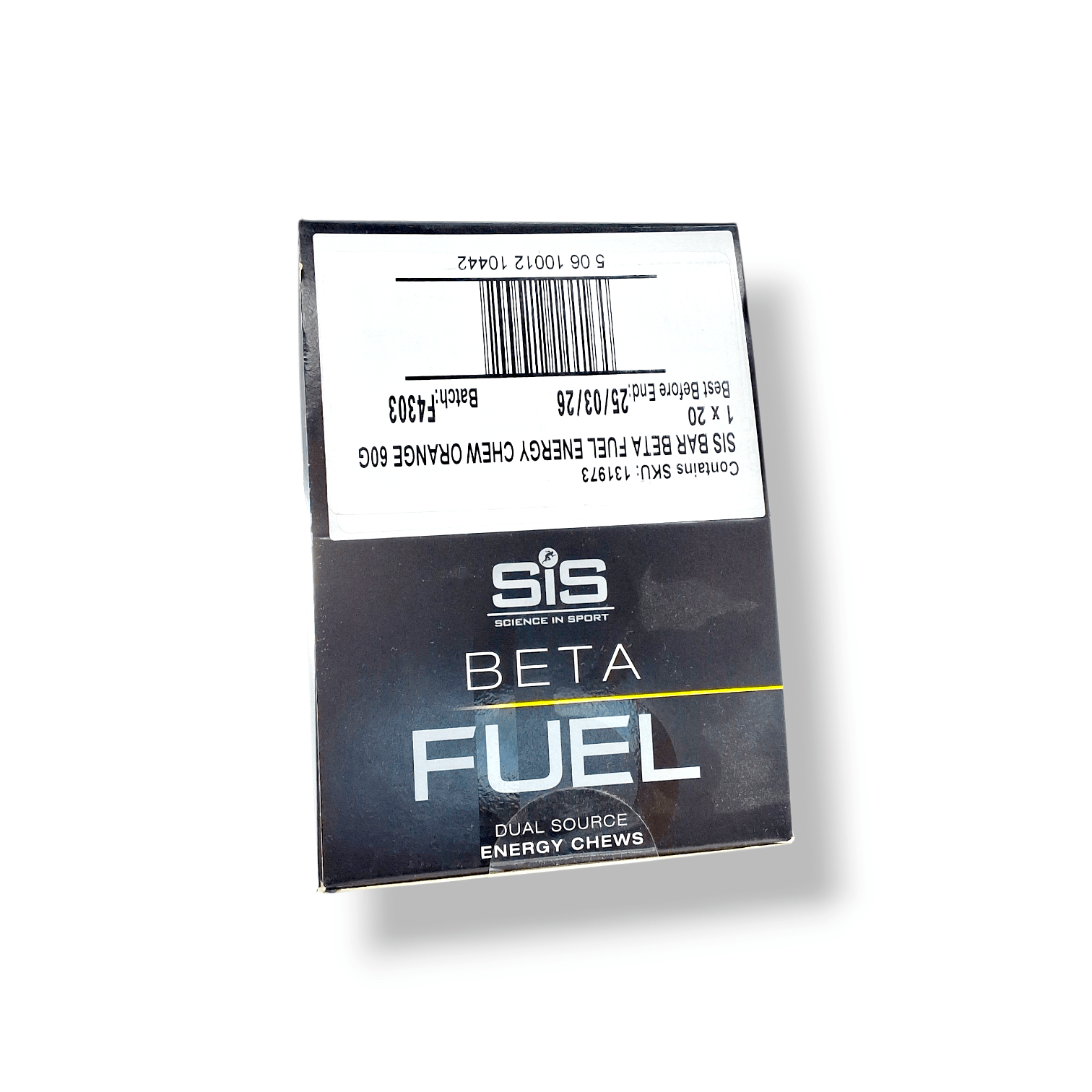 Science In Sport Beta Fuel Energy Chew - box of 20 x 60g - orange