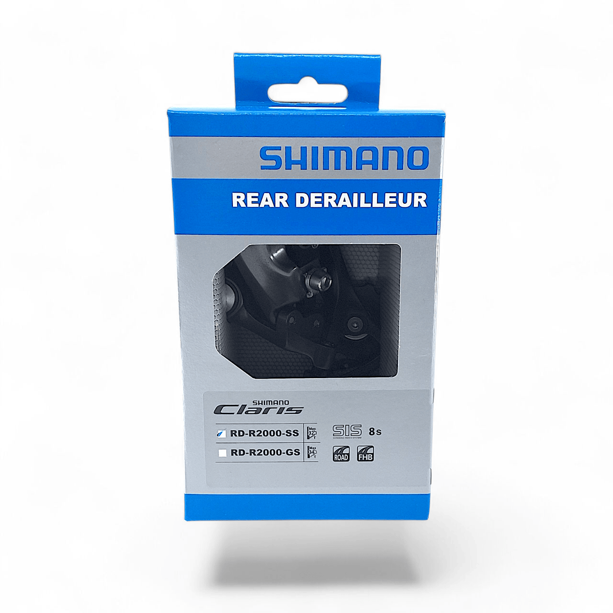 Shimano Claris RD-R2000 Claris 8-speed rear derailleur; SS
