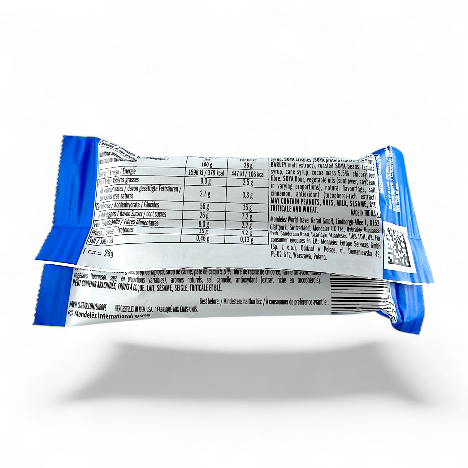 Clif Bar Mini Chocolate Chip 10 Pack 70% Organic