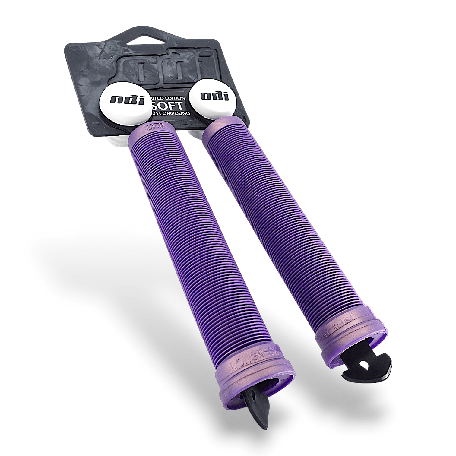 ODI Longneck SLX BMX / Scooter Grips 160mm - Iridescent Purple