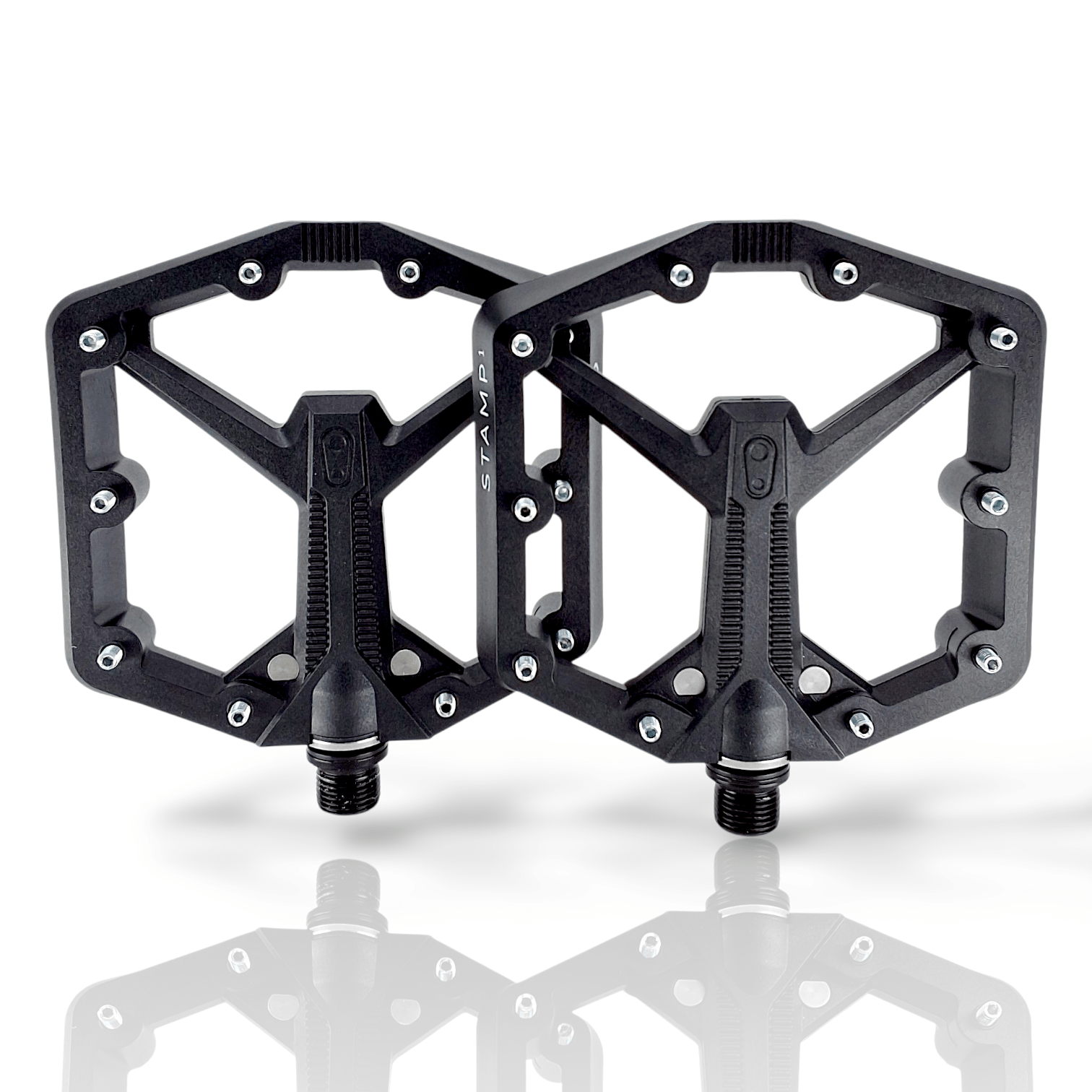 Crankbrothers Stamp 1 V2 - Black - Large