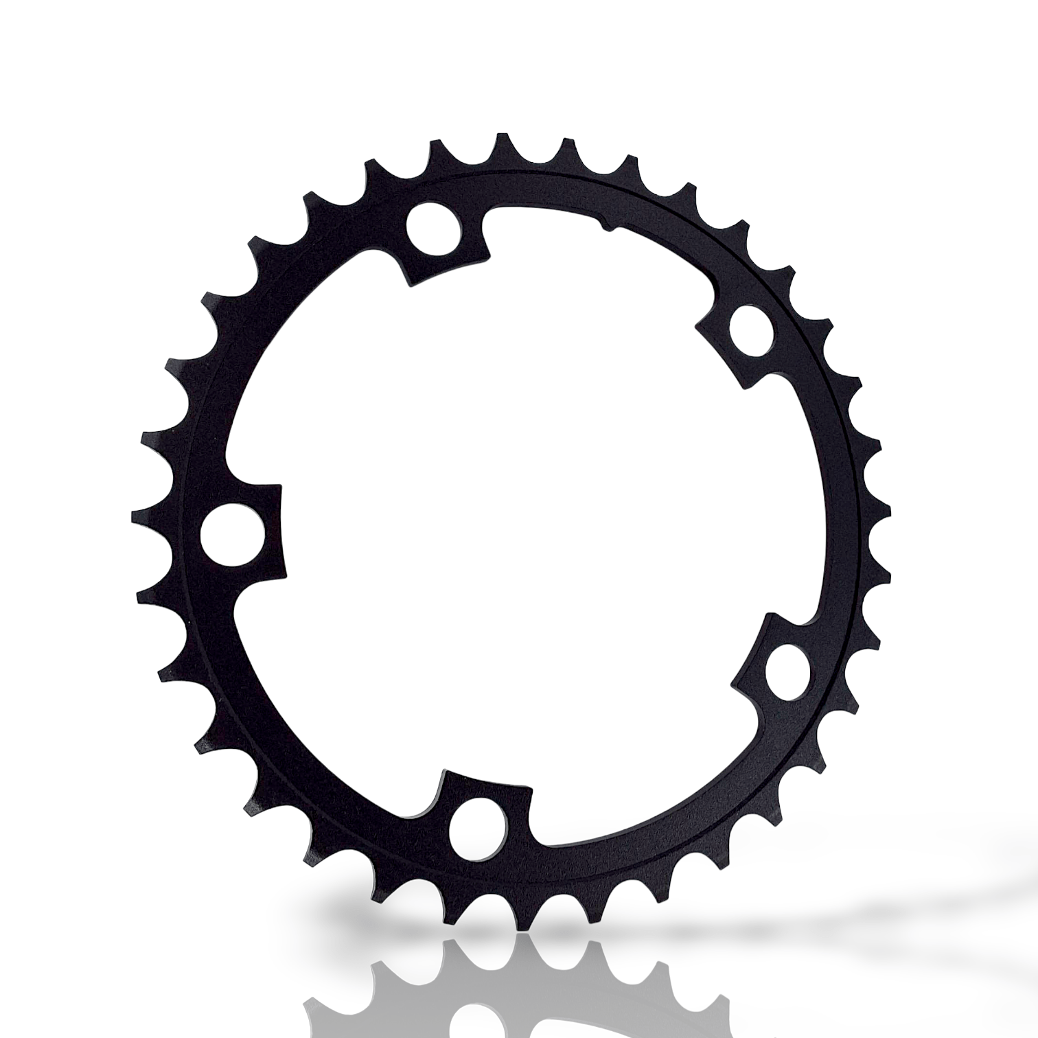 Sram Chain Ring Road 34T V1 110 Alum 3Mm Black (50-34): Black 34T