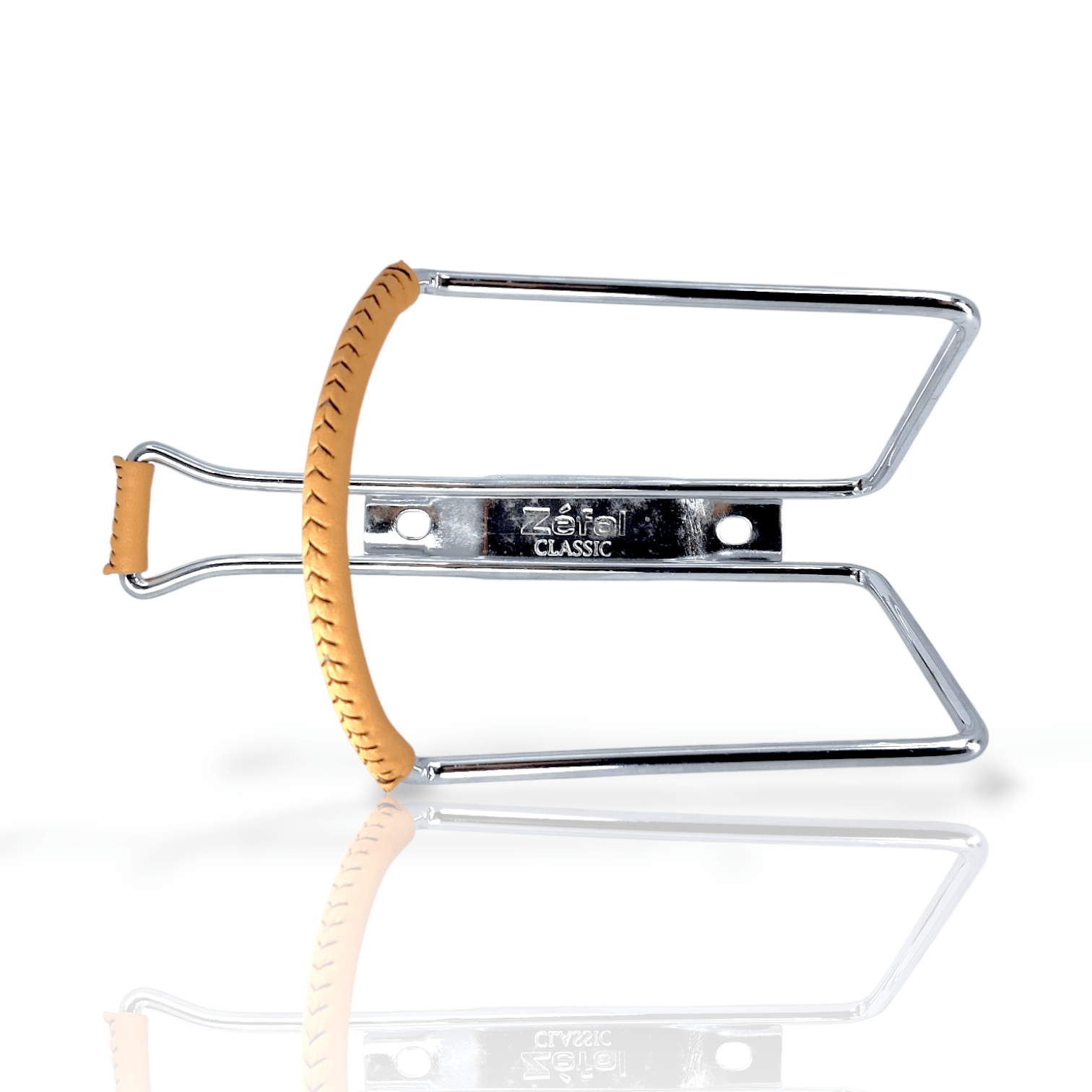 Zefal Vintage Cage Sil/Brown Leather