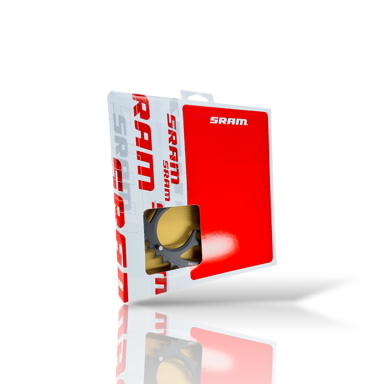 Sram Spare - Chain Ring Road 50T 110 B V2 Aluminium 4Mm Black (50-34): Black 50T