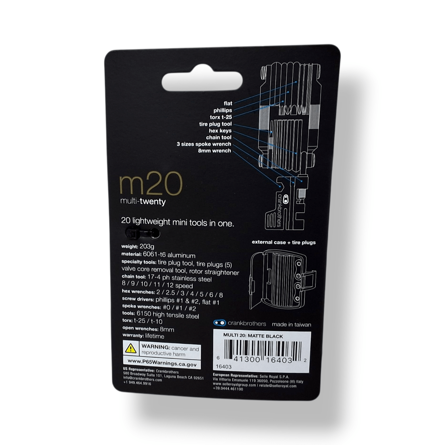 Crankbrothers Multi 20 - Black