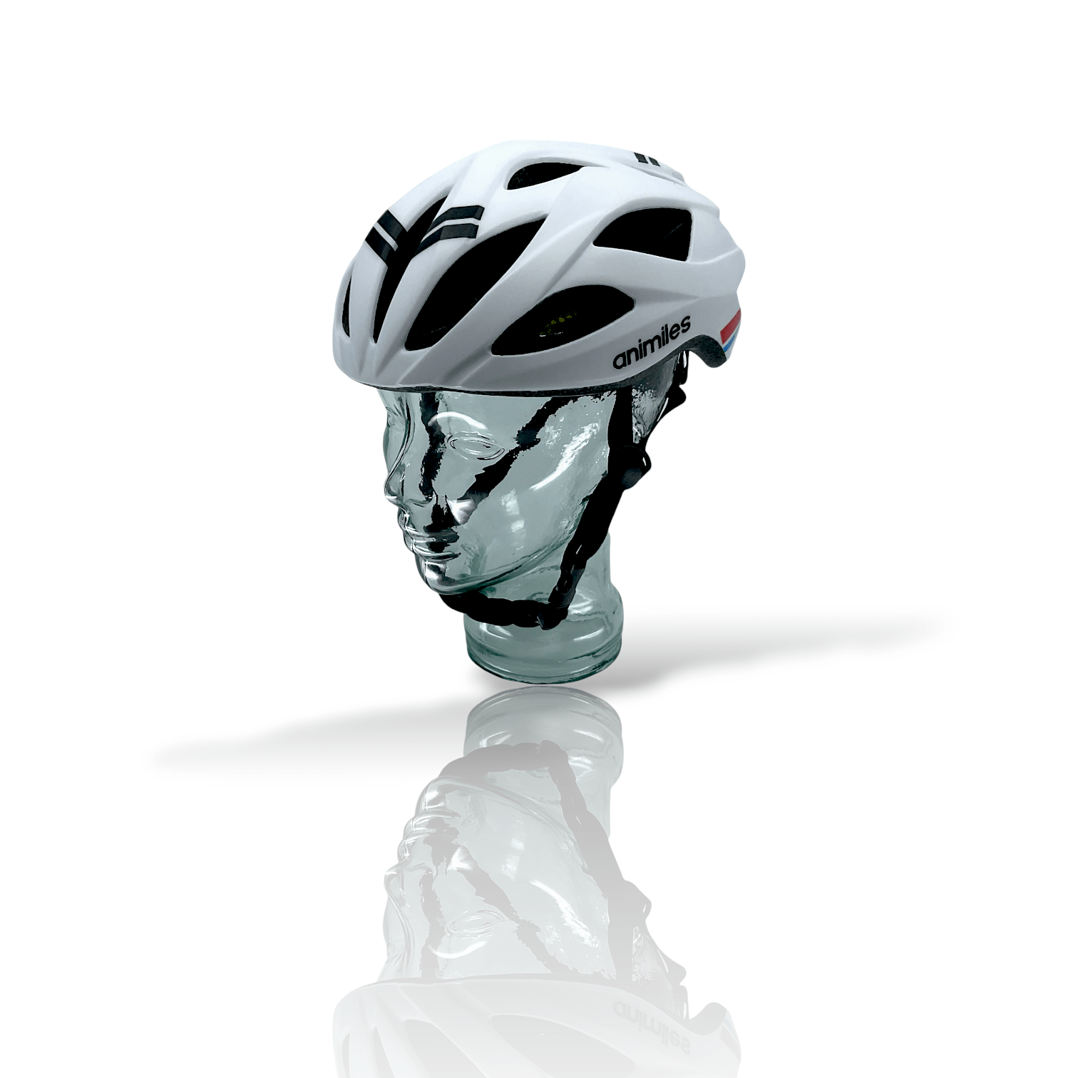 Animiles Adult Helmet - White L 57-61cm