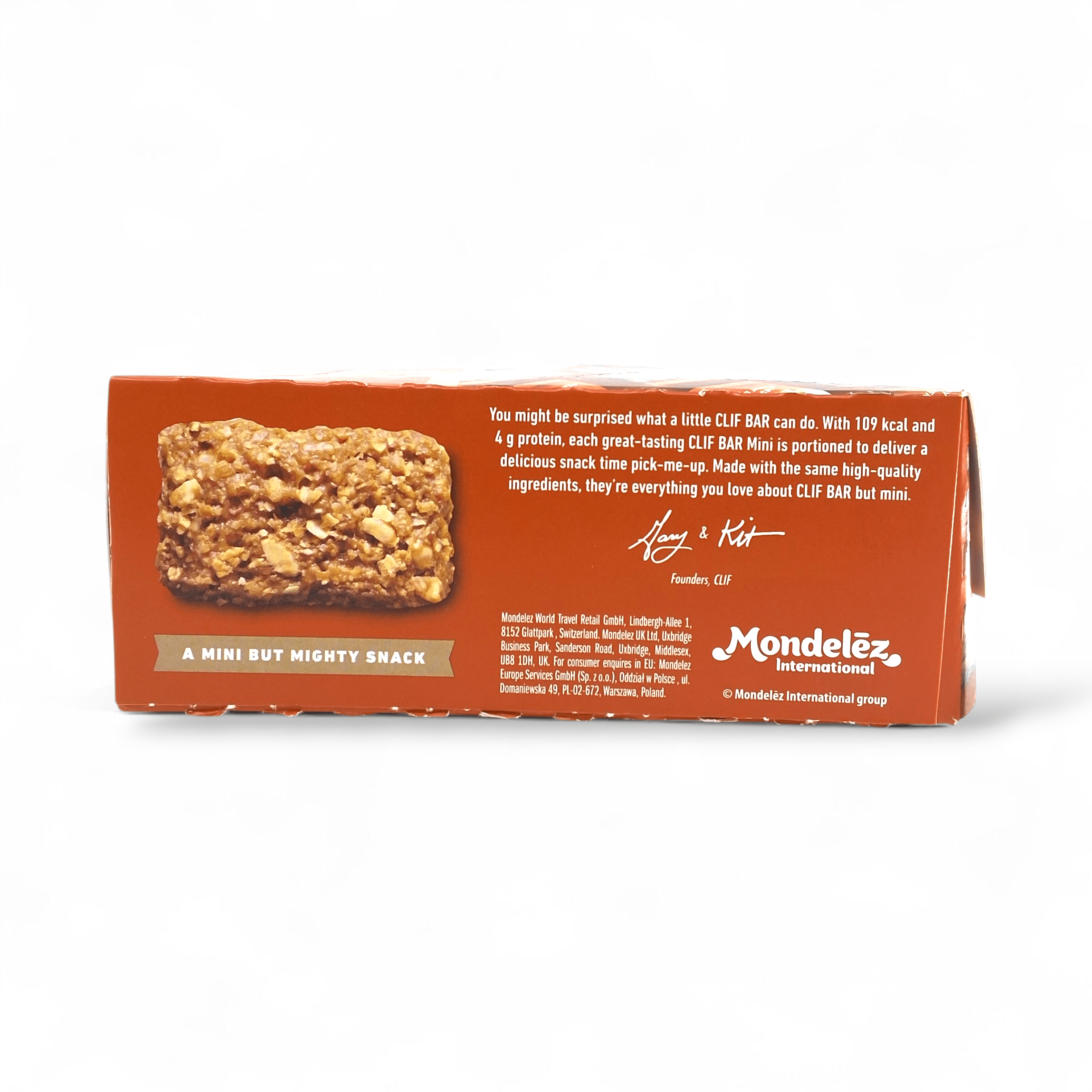 Clif Bar Mini Crunchy Peanut Butter 10 Pack 70% Organic
