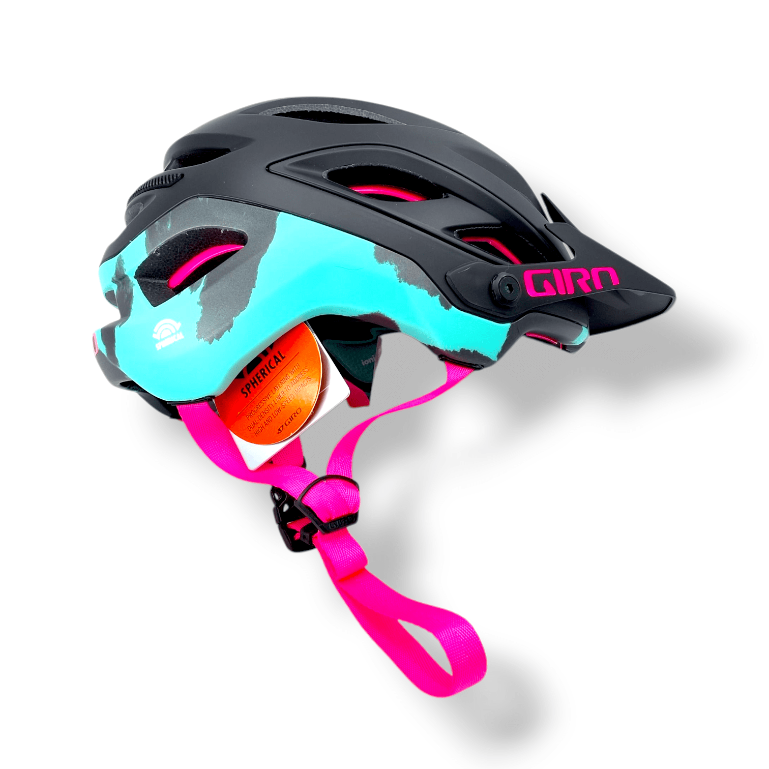 Giro Merit Spherical Woman'S Dirt Helmet 2022: Black Ice Dye M 55-59Cm