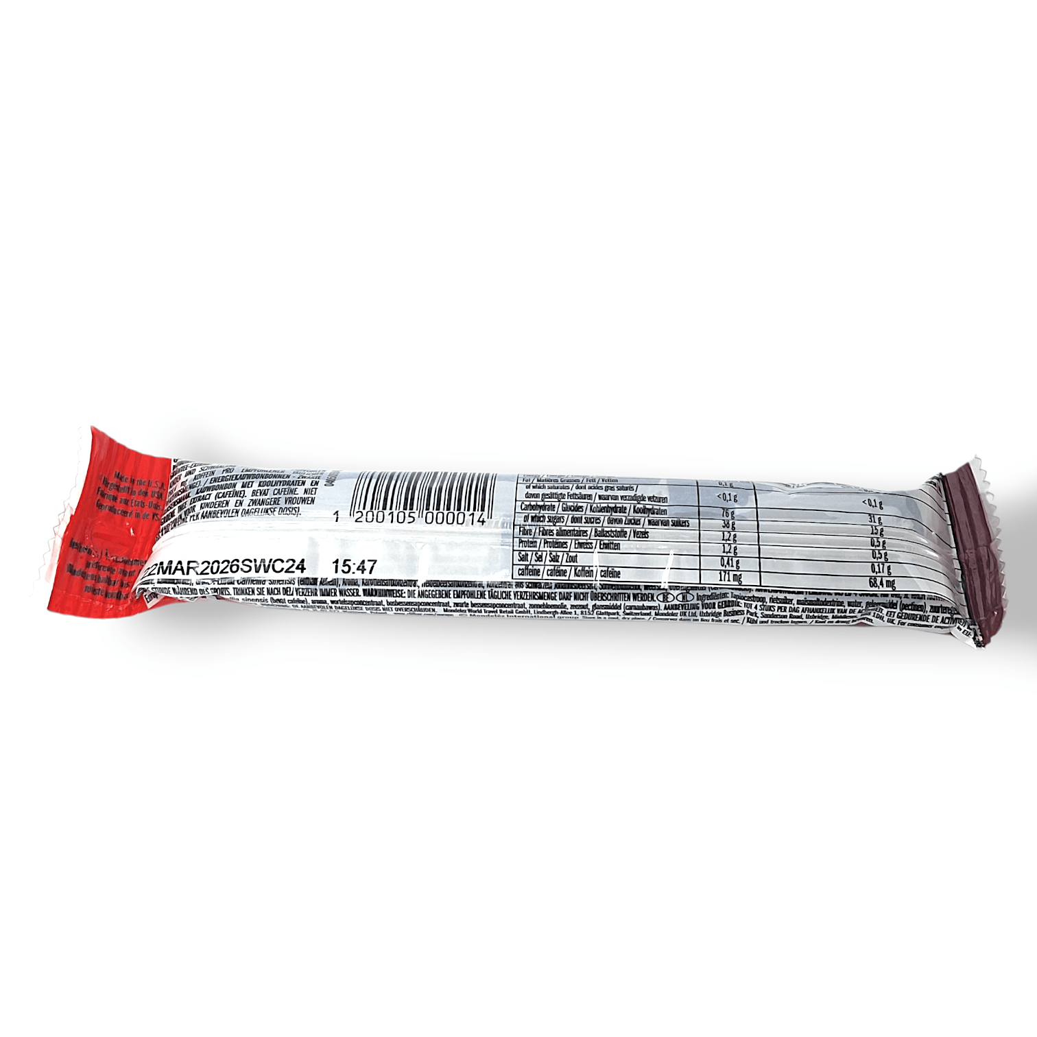 Clif Blok Energy Chews Black Cherry 18 Pack