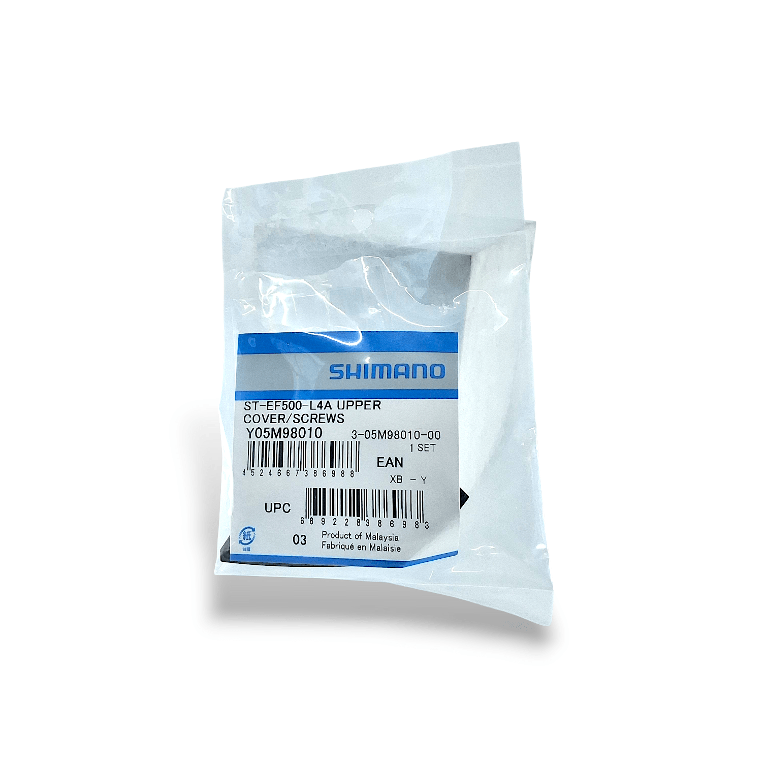 Shimano Spares ST-EF500-L4A Upper cover and fixing screws