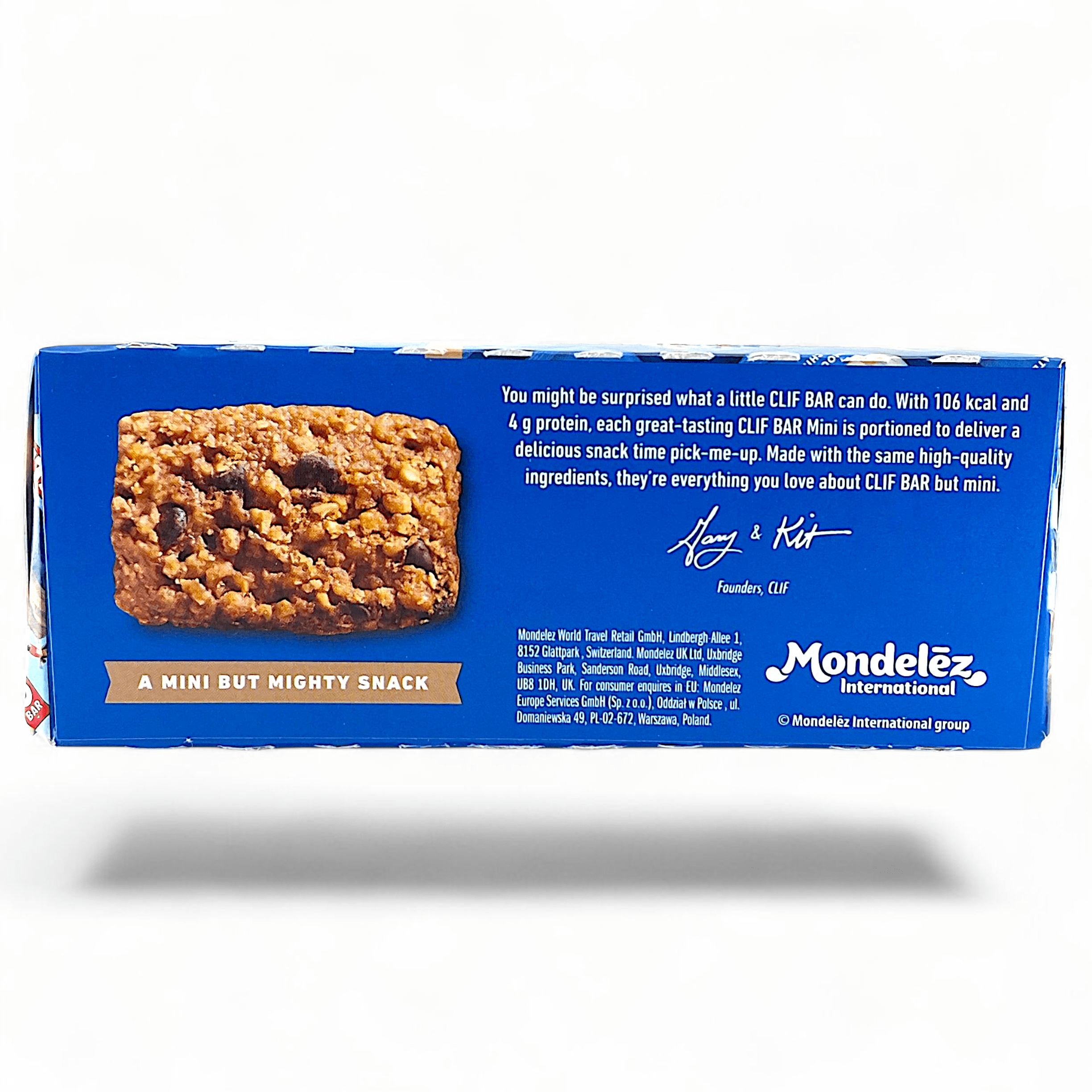 Clif Bar Mini Chocolate Chip 10 Pack 70% Organic