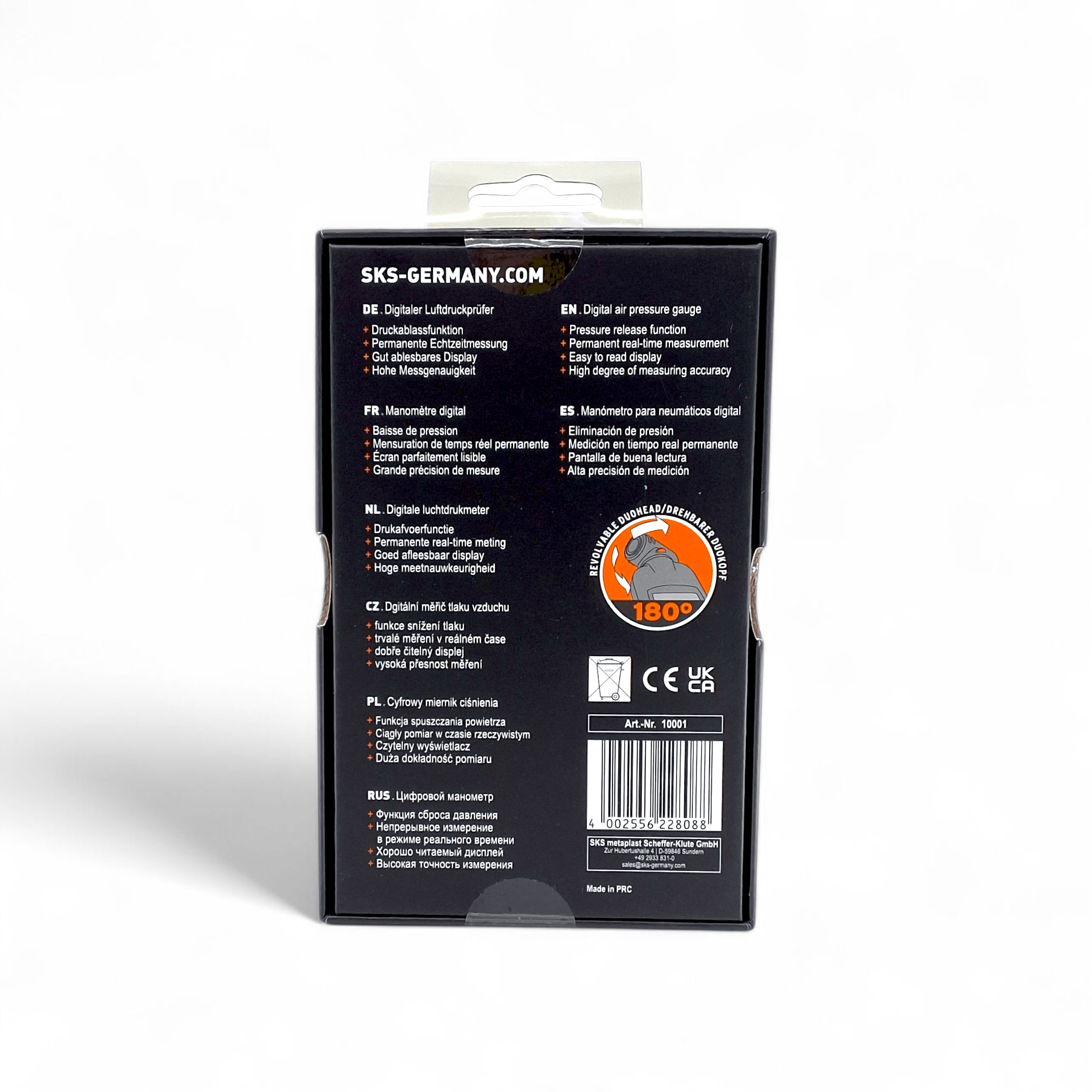 Sks Airchecker Digital Tyre Pressure Gauge: