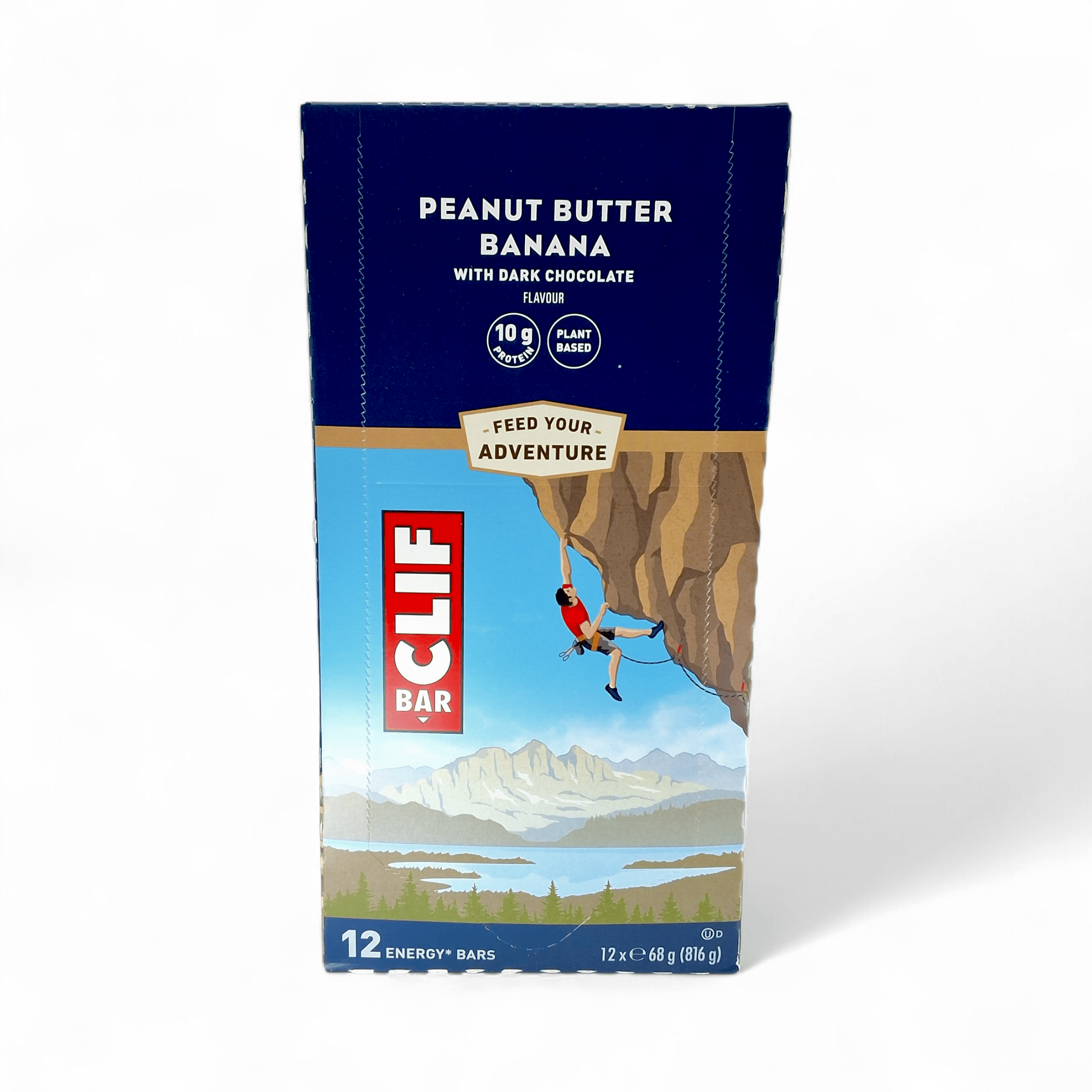 Clif Bar Peanut Butter Banana 12 Pack 70% Organic