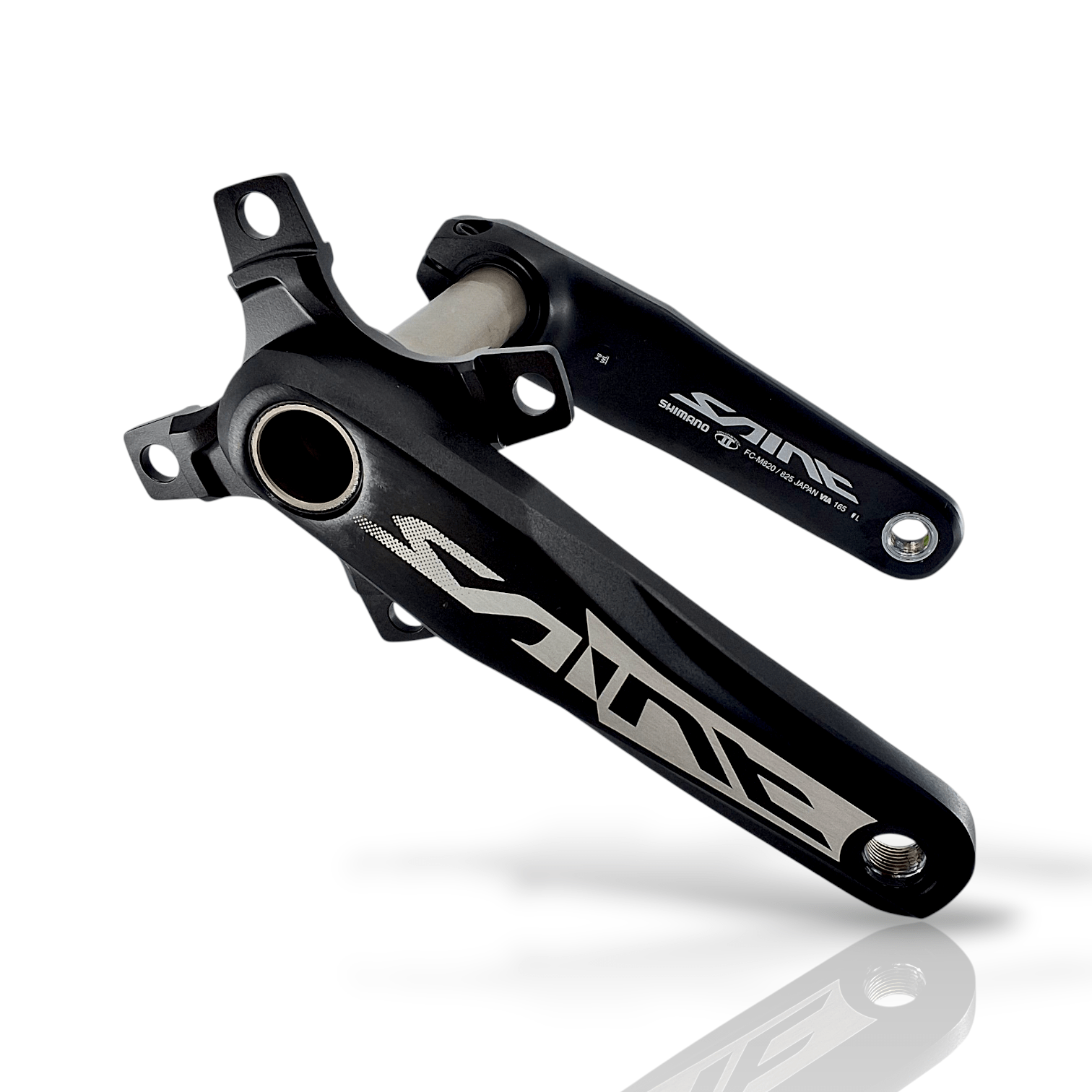 Shimano Saint FC-M825 Saint crank arms and 83 mm bottom bracket 165 mm
