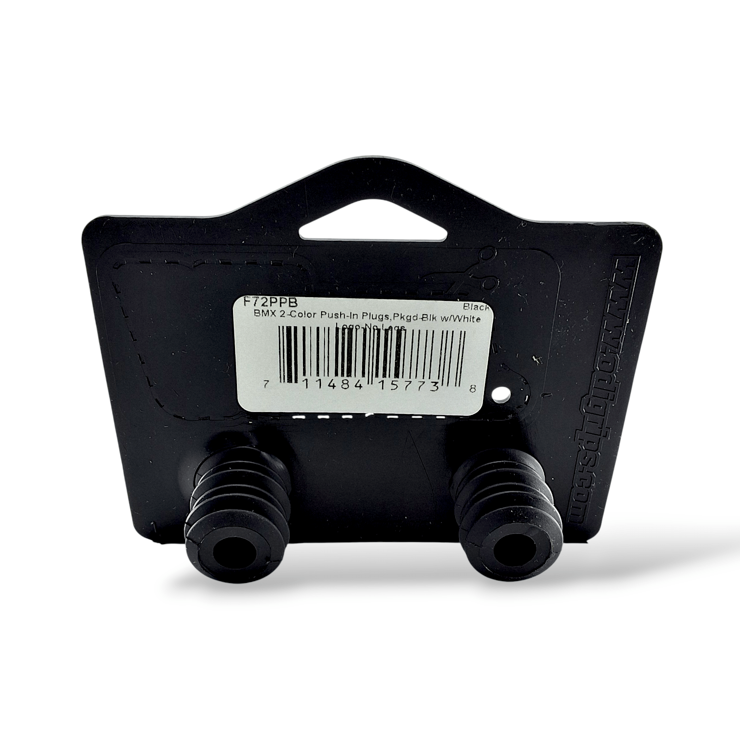 ODI BMX 2 Colour Push In Plugs - Black