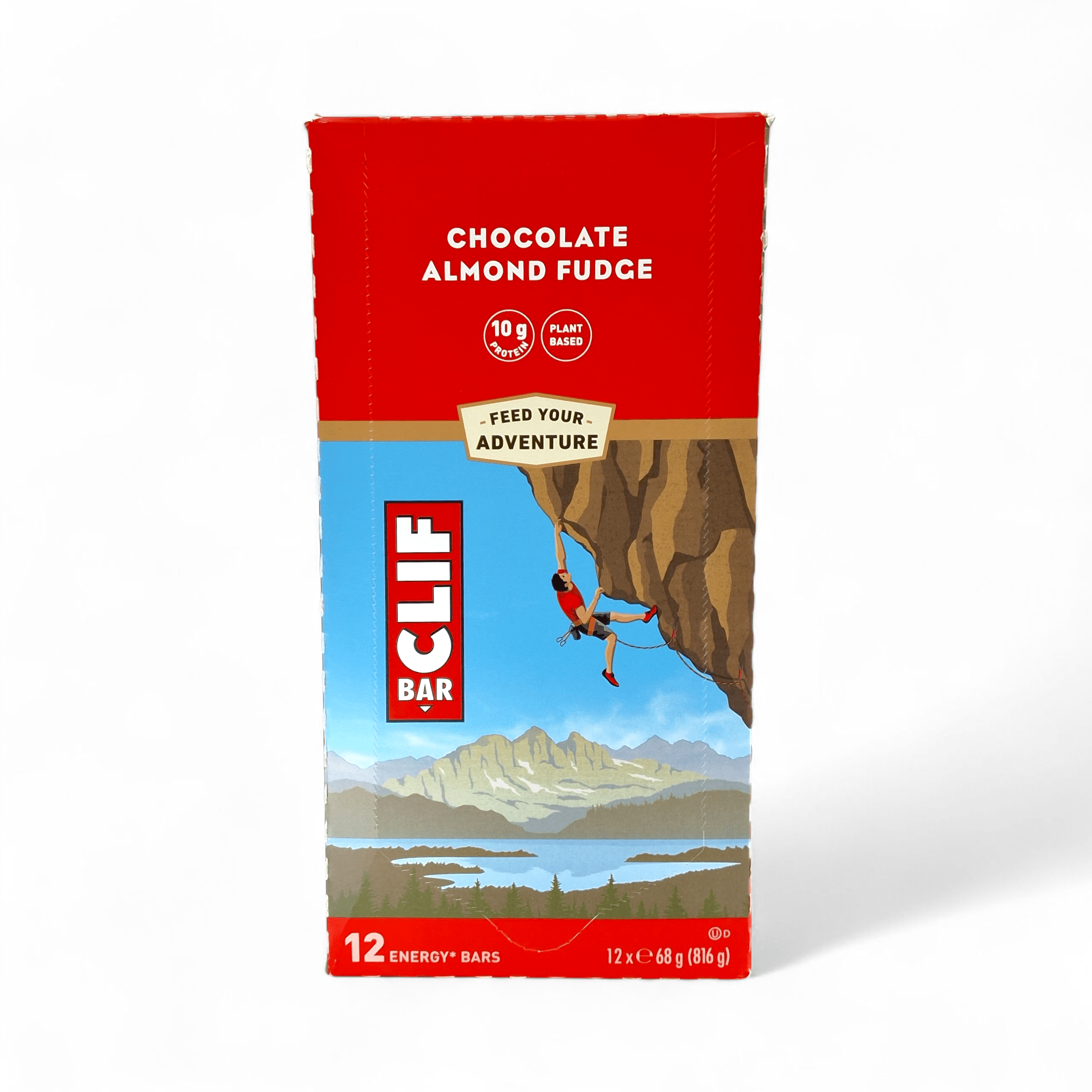 Clif Bar Chocolate Almond Fudge 12 Pack 70% Organic