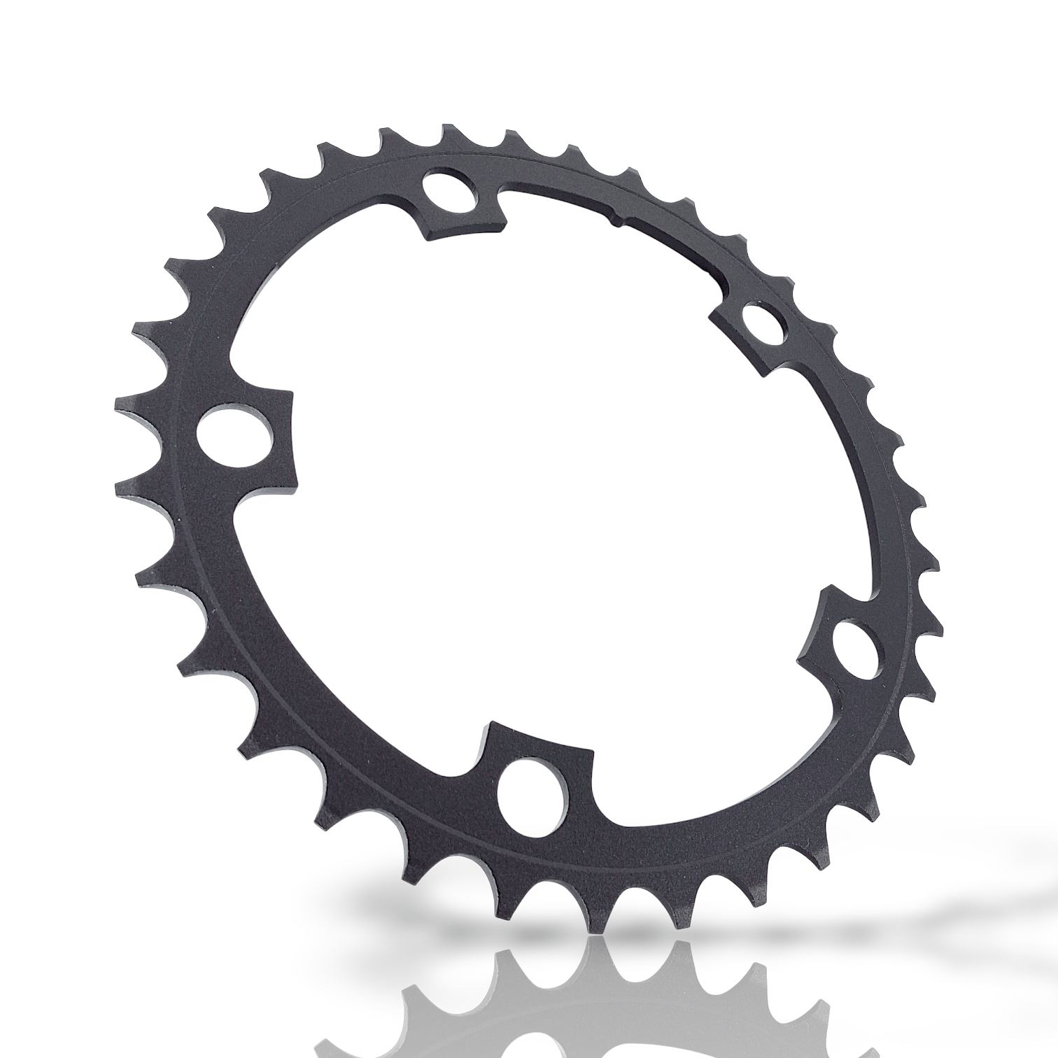 Sram Chain Ring Road 34T V1 110 Alum 3Mm Black (50-34): Black 34T