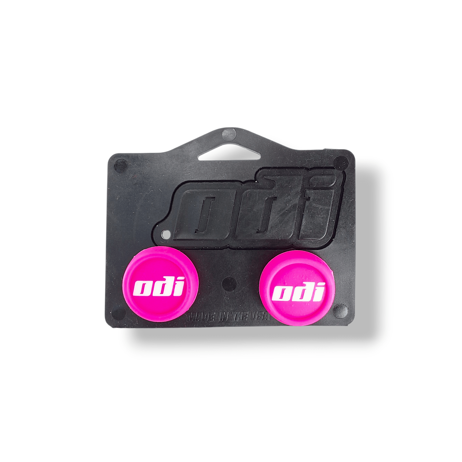 ODI BMX 2 Colour Push In Plugs - Pink
