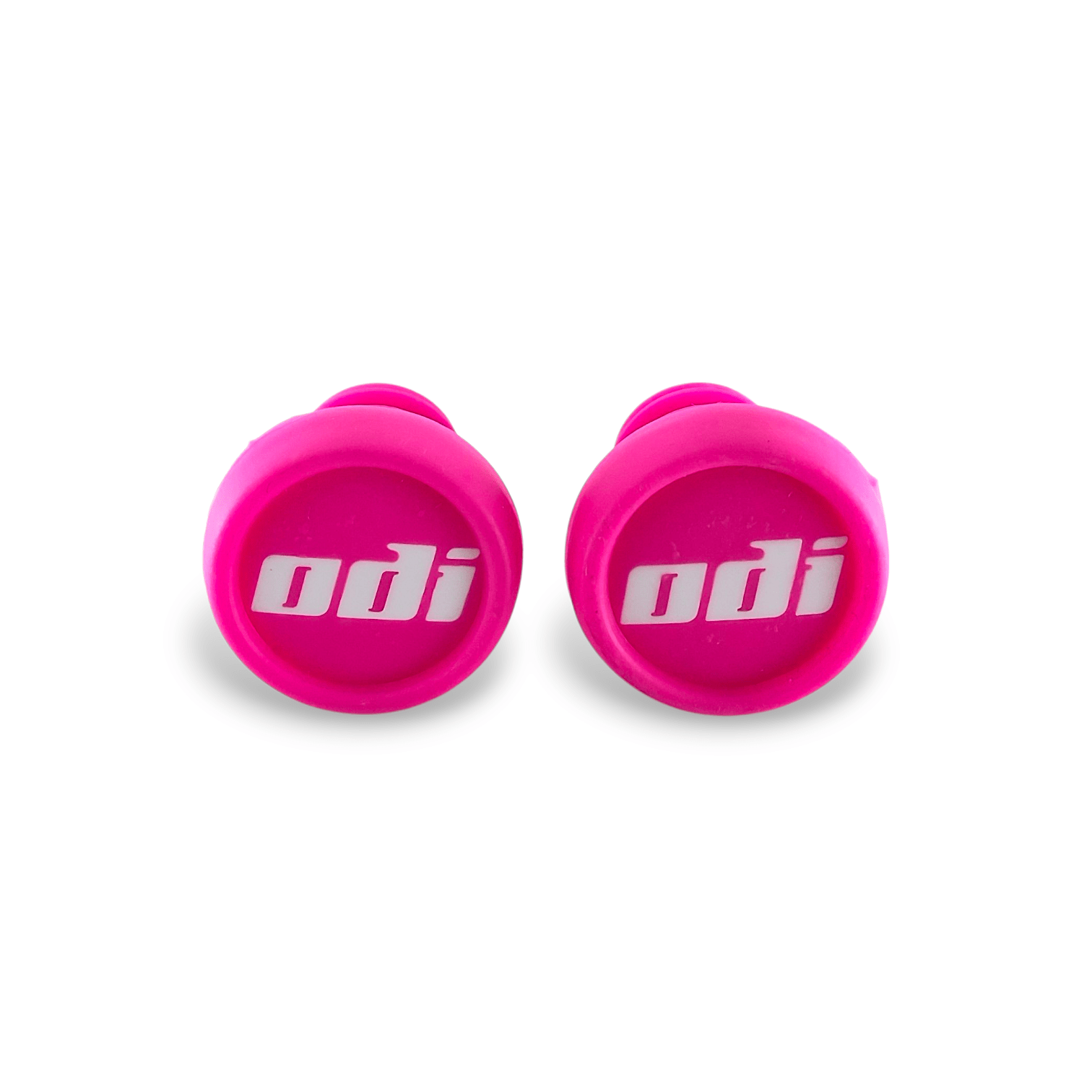 ODI BMX 2 Colour Push In Plugs - Pink