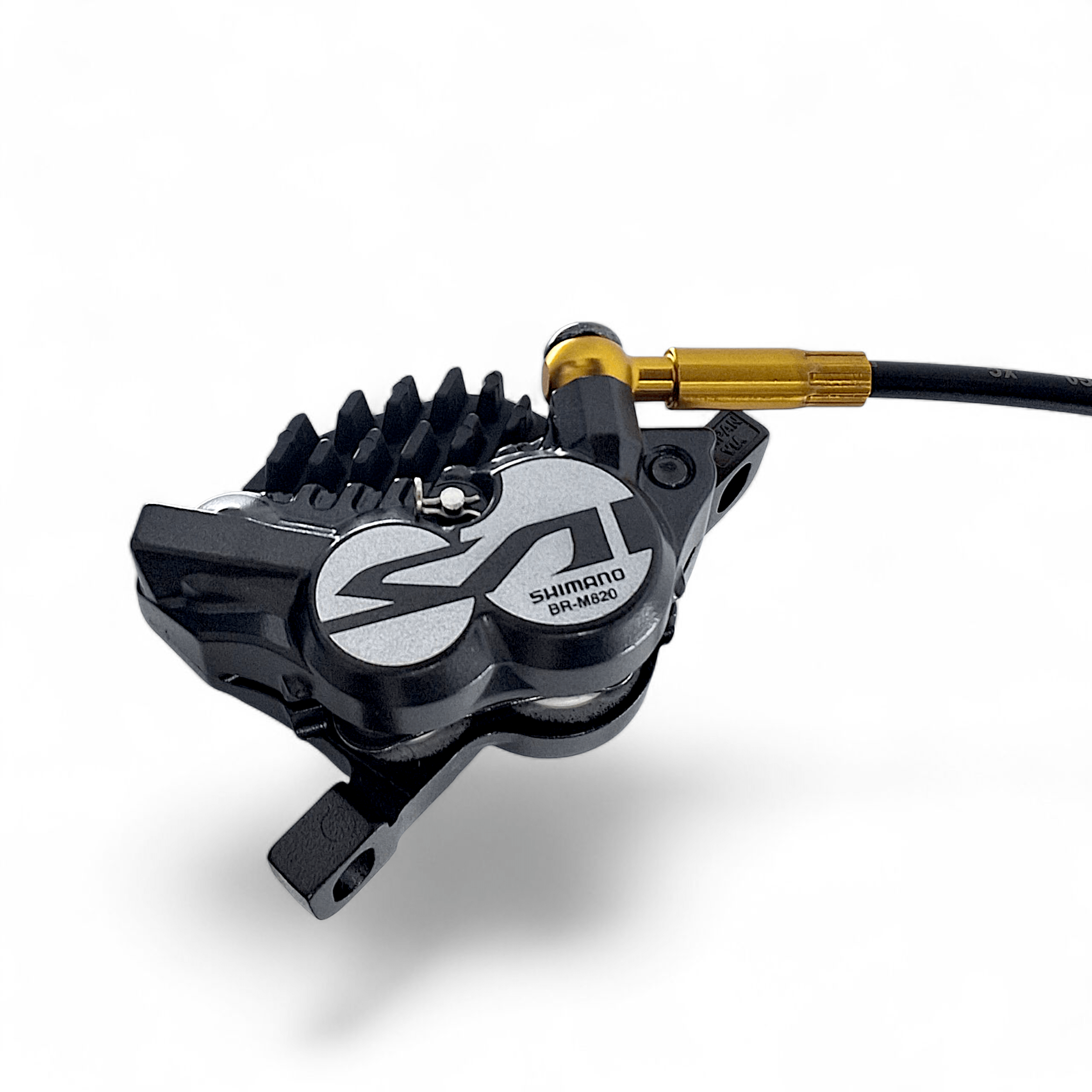 Shimano Saint BR-M820 Saint bled I-spec-B compatible brake with post mount calliper; rear