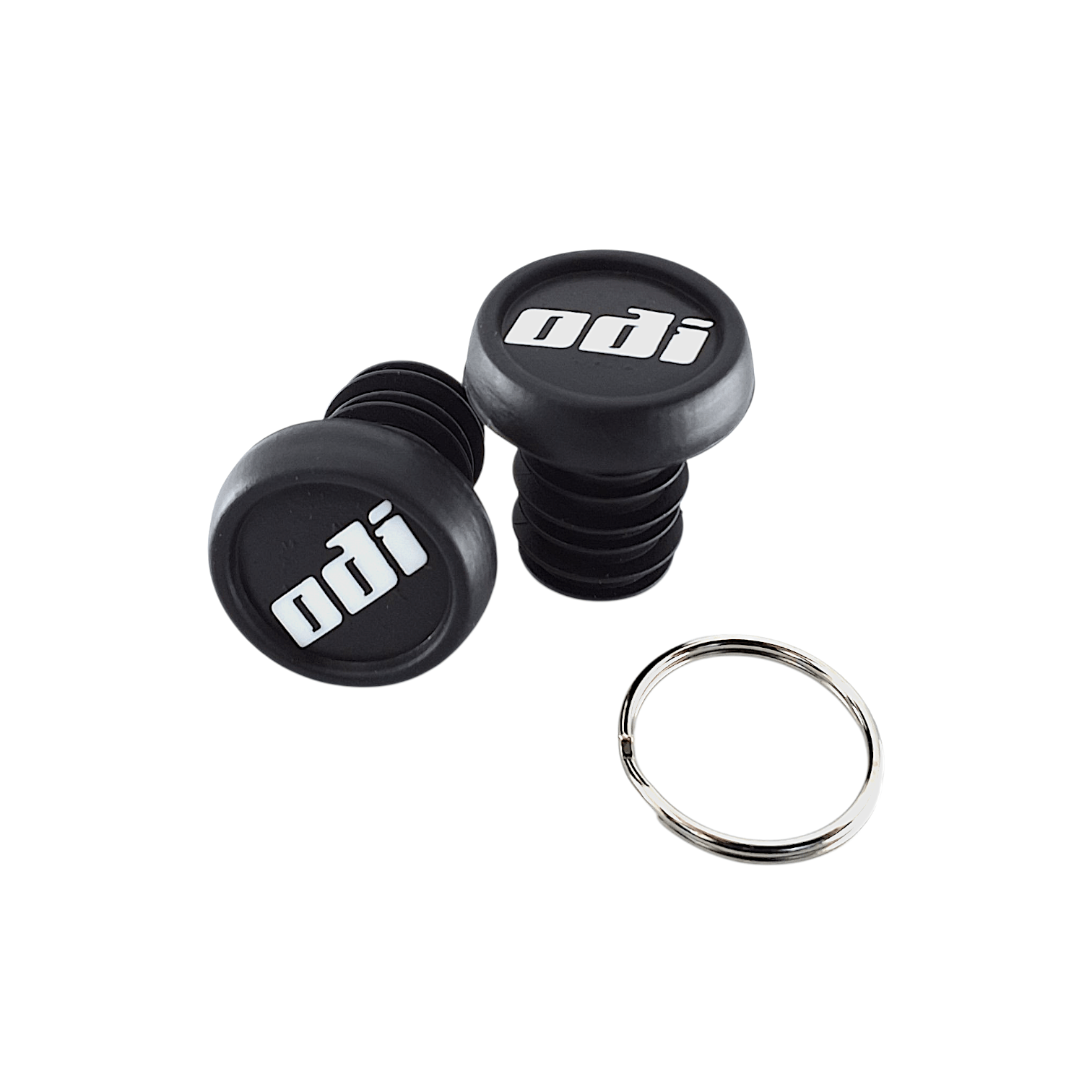 ODI BMX 2 Colour Push In Plugs - Black