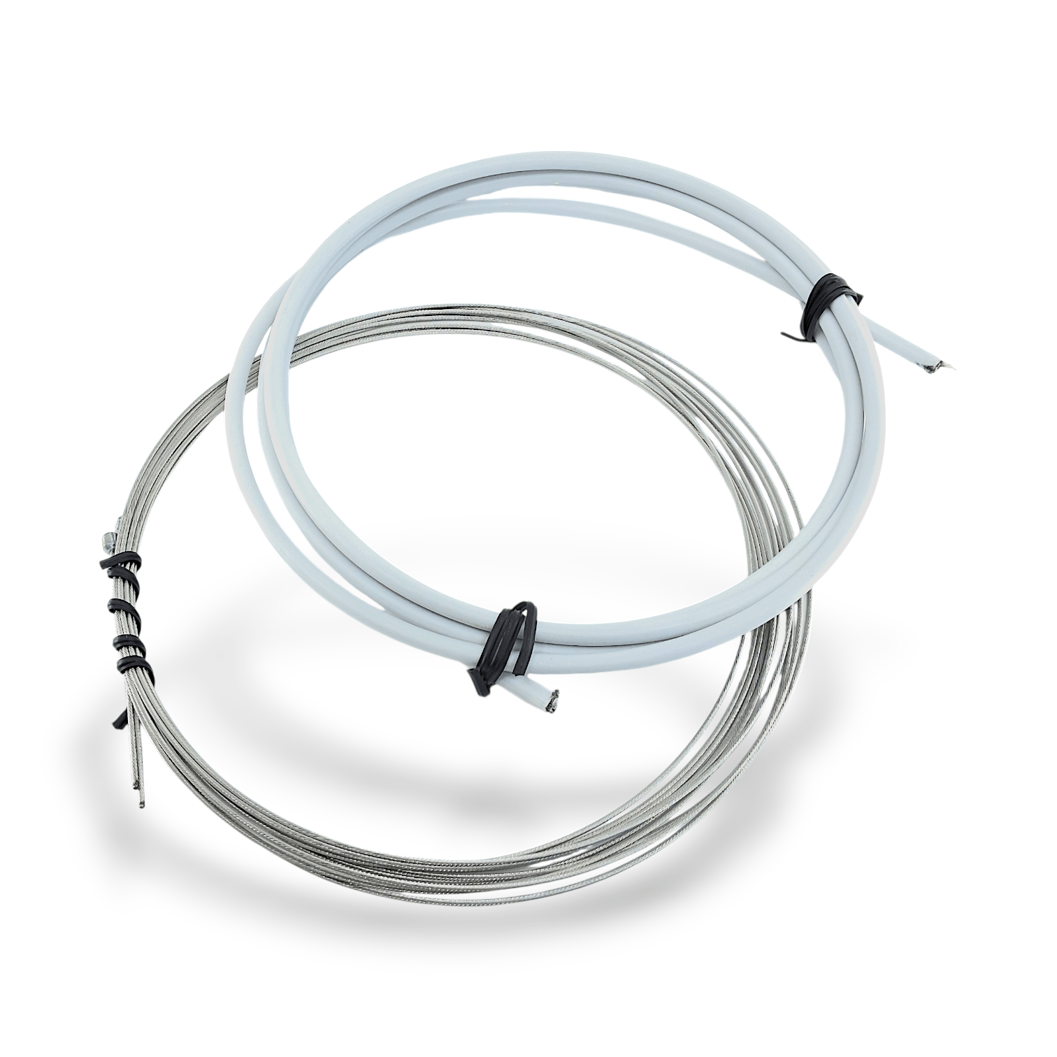 Clarks Universal Gear Kit - Stainless Steel, Shimano and Campag "WHITE" - A12AO31