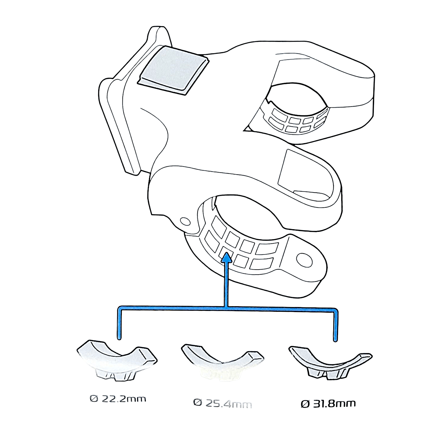 Oxford Quick Release Basket Handlebar Bracket