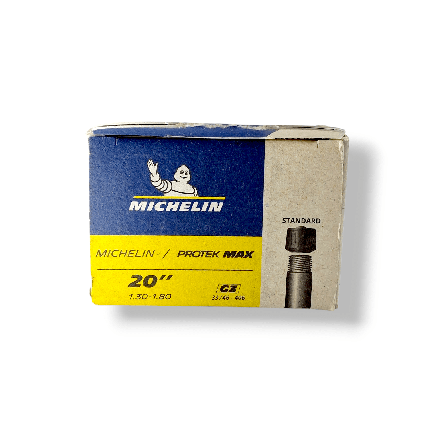 Michelin Protek Max MTB Inner Tube 20 x 1.3"-1.8" 48mm Schrader Valve