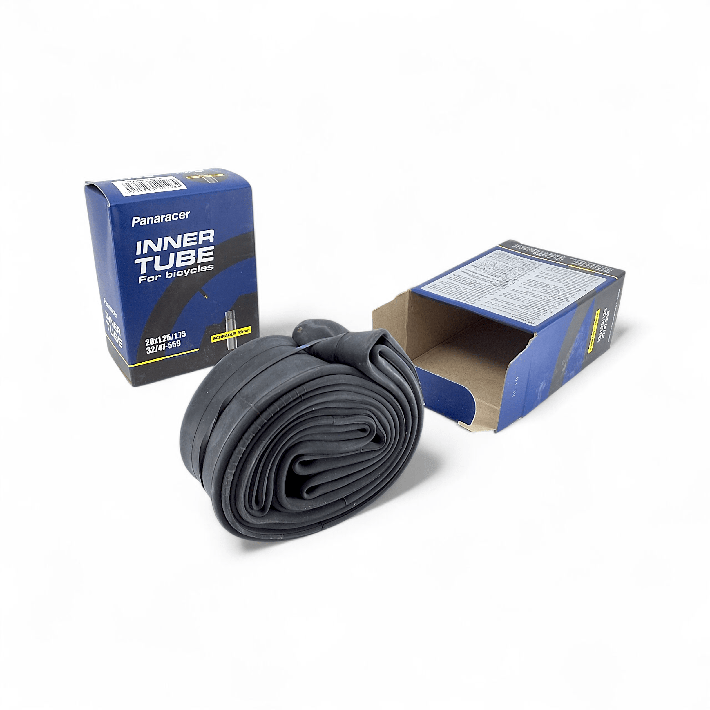 Panaracer Premium Inner Tube 26 Inch: Black/Black 26X1.25-1.75" 35Mm (Schrader)