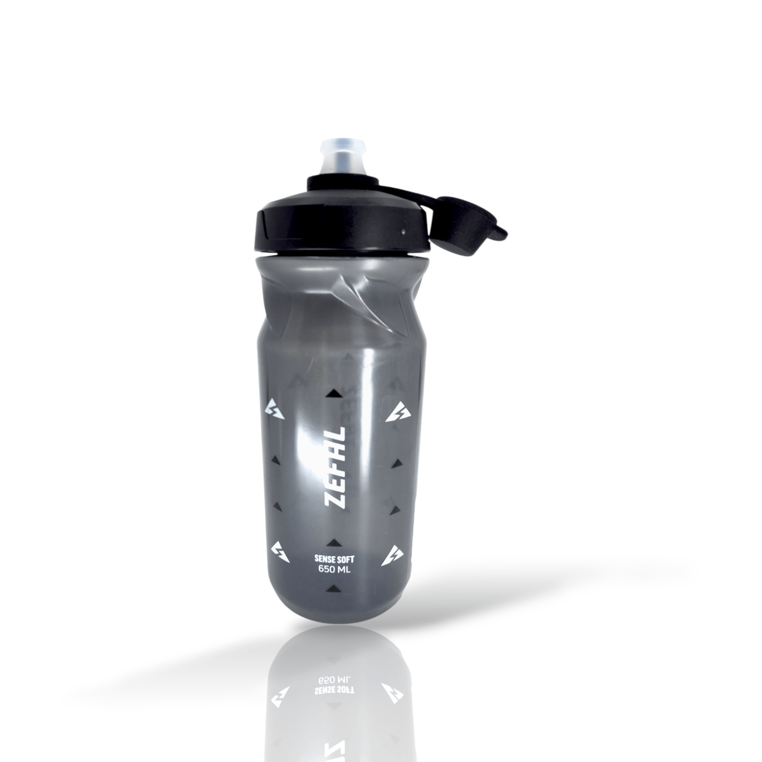 Zefal Sense Soft 65 No-Mud Bottle Smoked Black